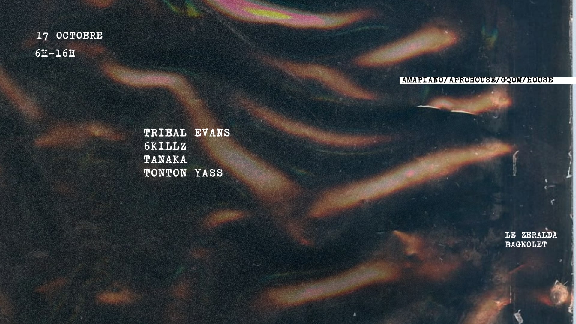 Tribal Evans, 6killz, Tanaka, Tonton Yass,