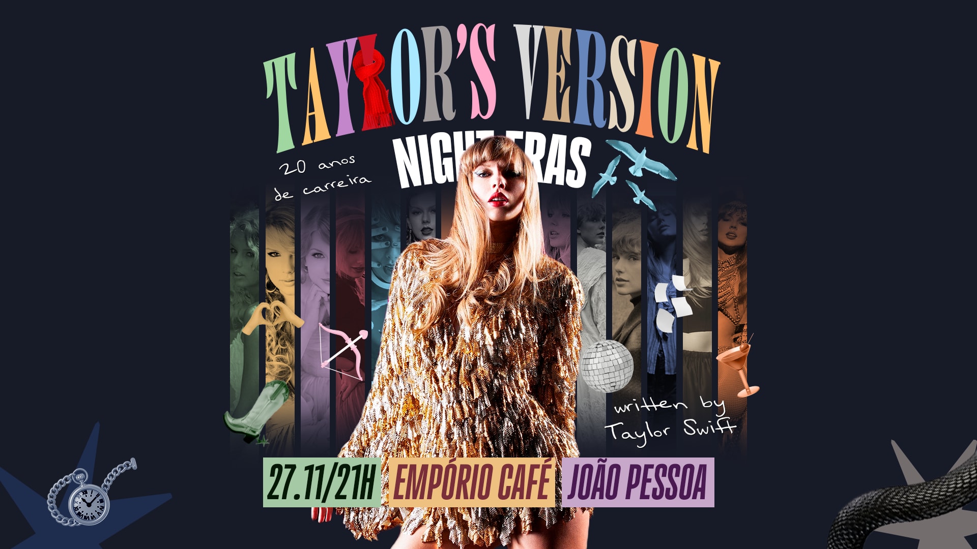 Taylor's Version Night Eras Em João Pessoa