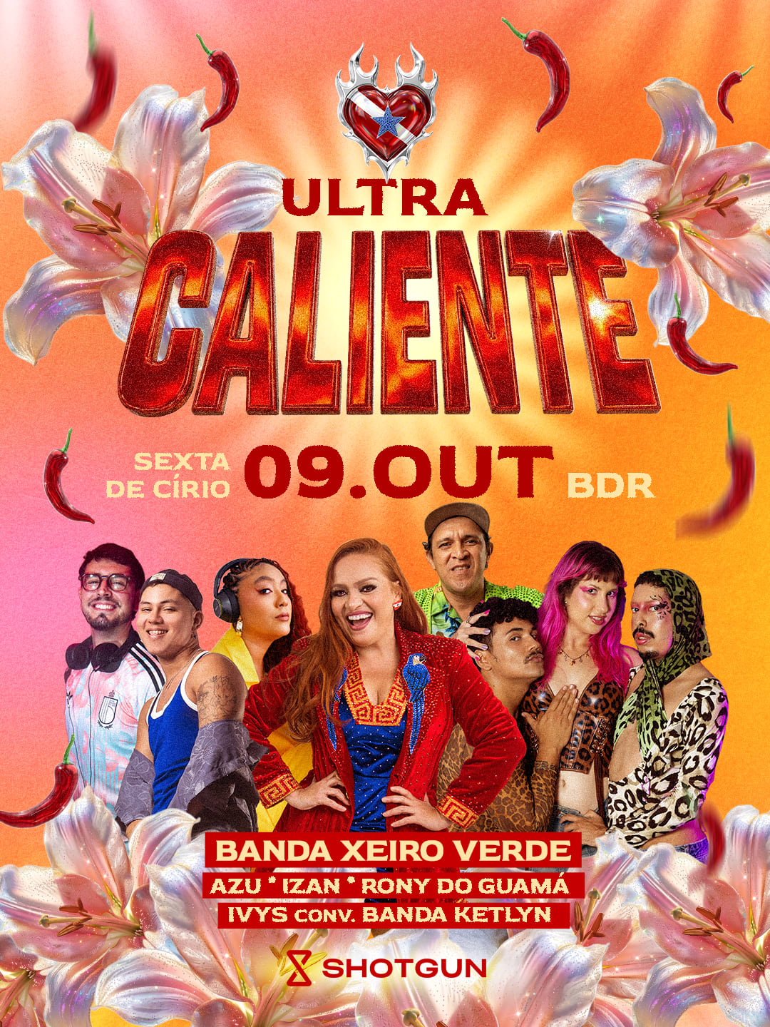 Caliente Com Banda Xeiro Verde