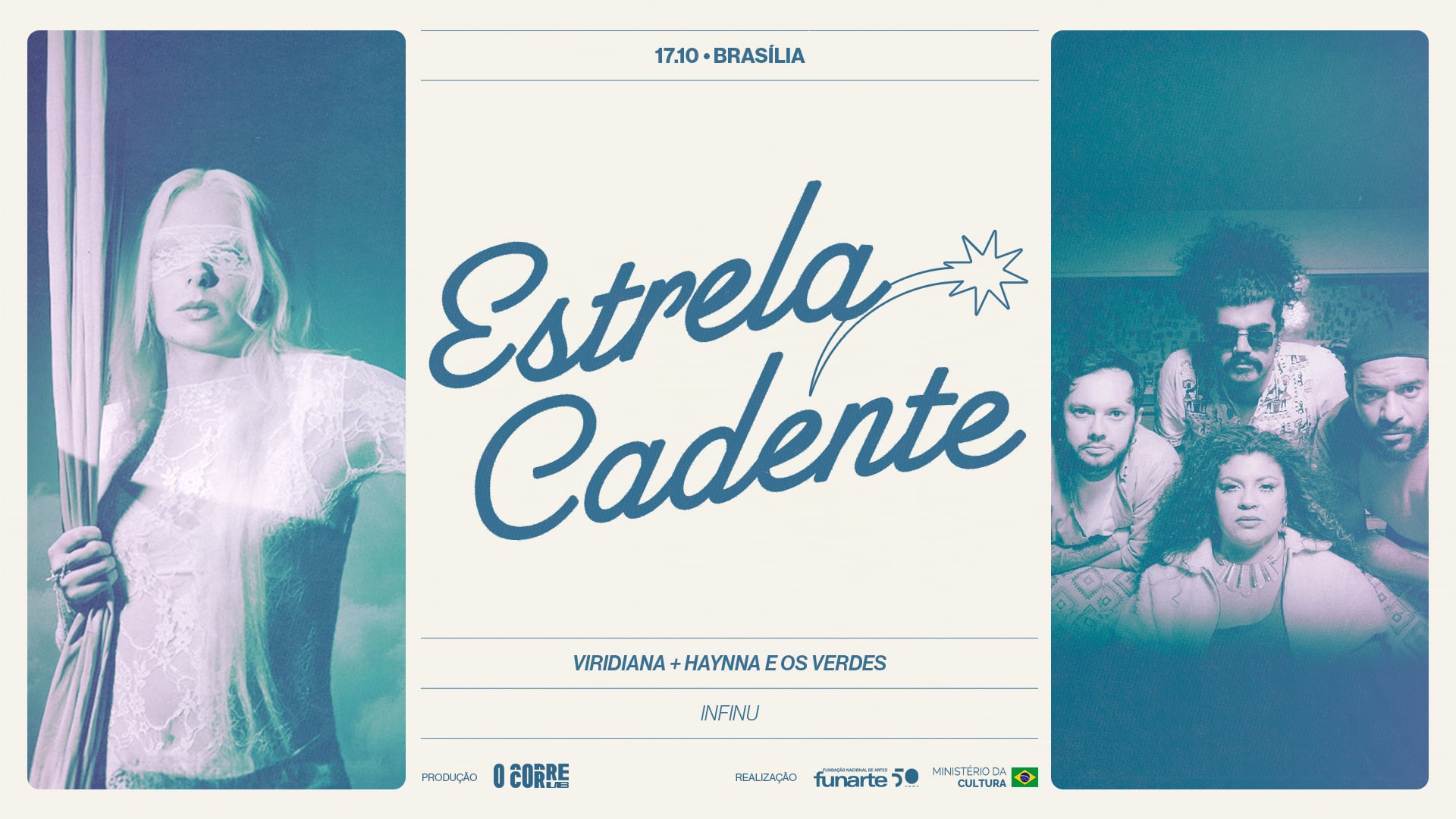 Viridiana Em Brasília: Estrela Cadente Tour, Abertura Haynna