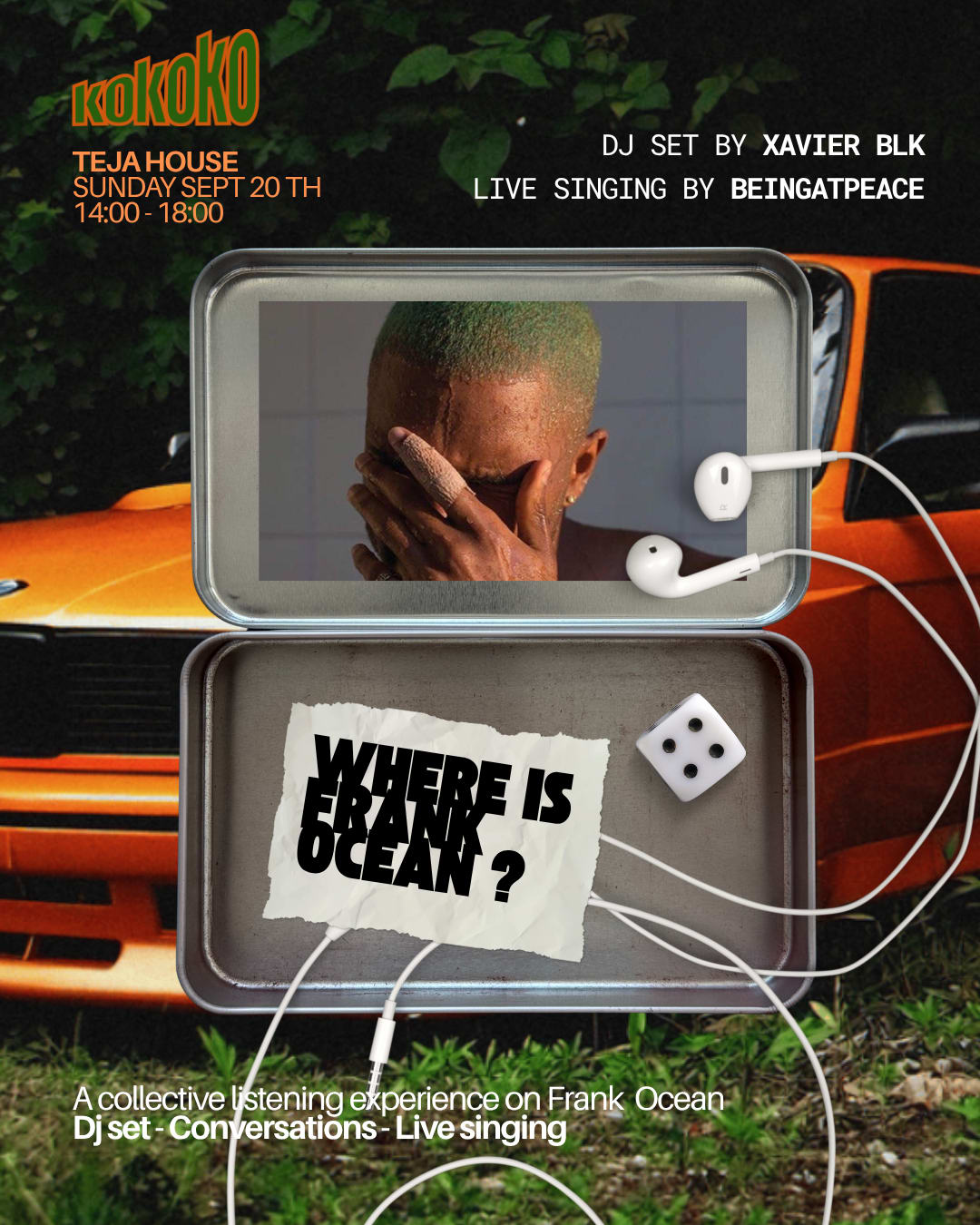 Kokoko - Where Is Frank Ocean? (Listening Session)