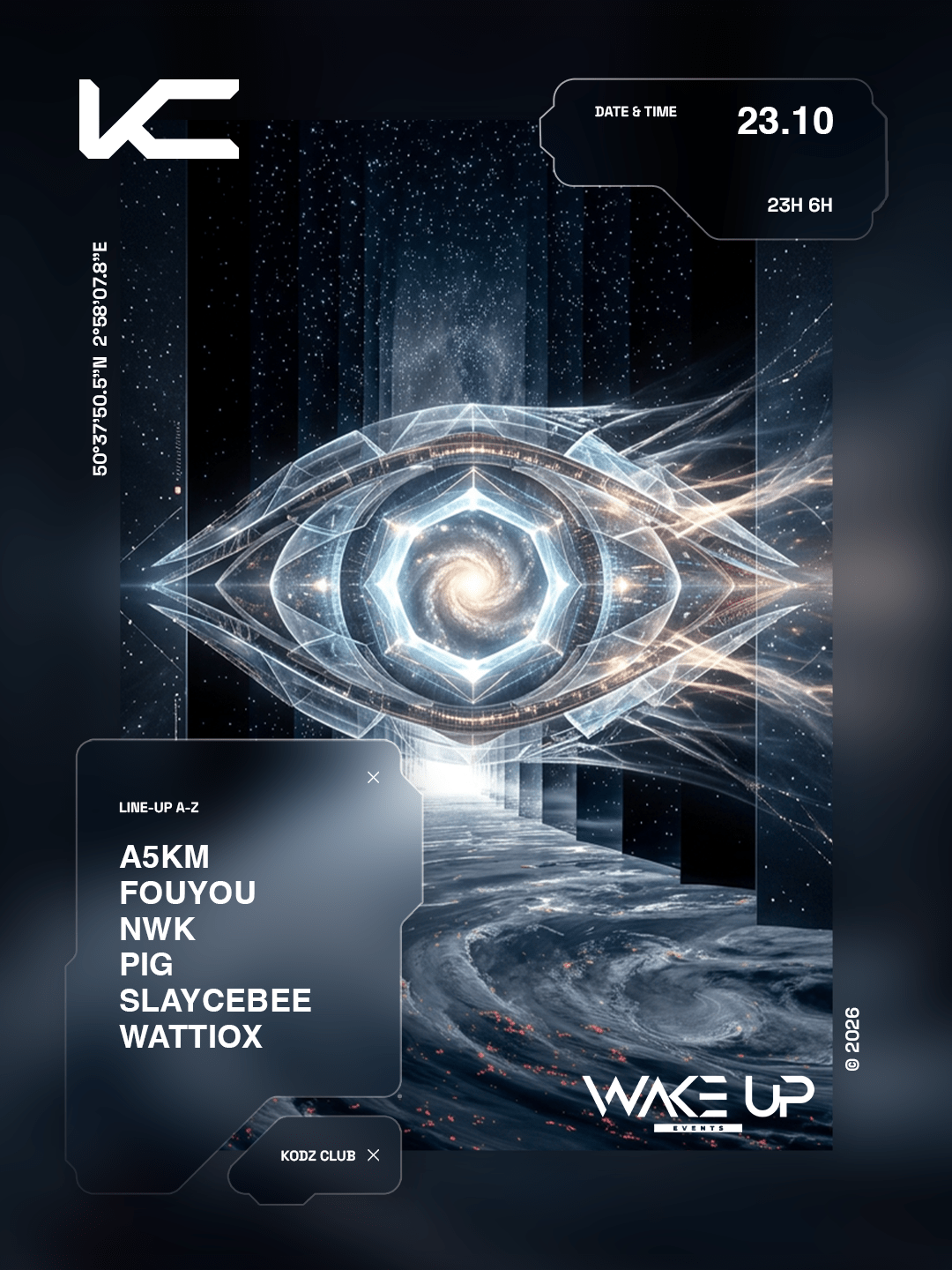 Kodz X Wake Up Presents : A5km, Fouyou, Nwk, Pig & More