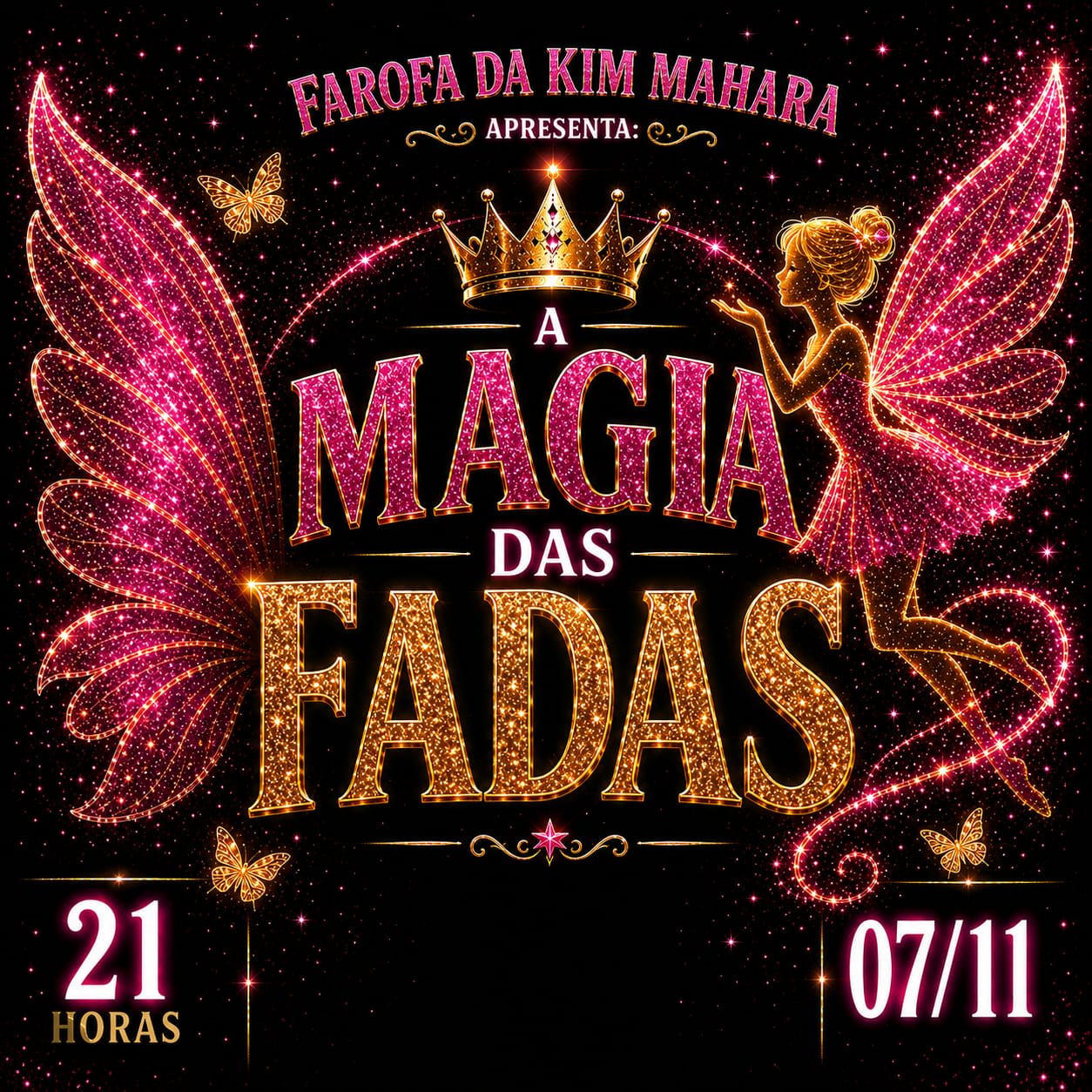 Farofa Da Kim Mahara- Magia Das Fadas