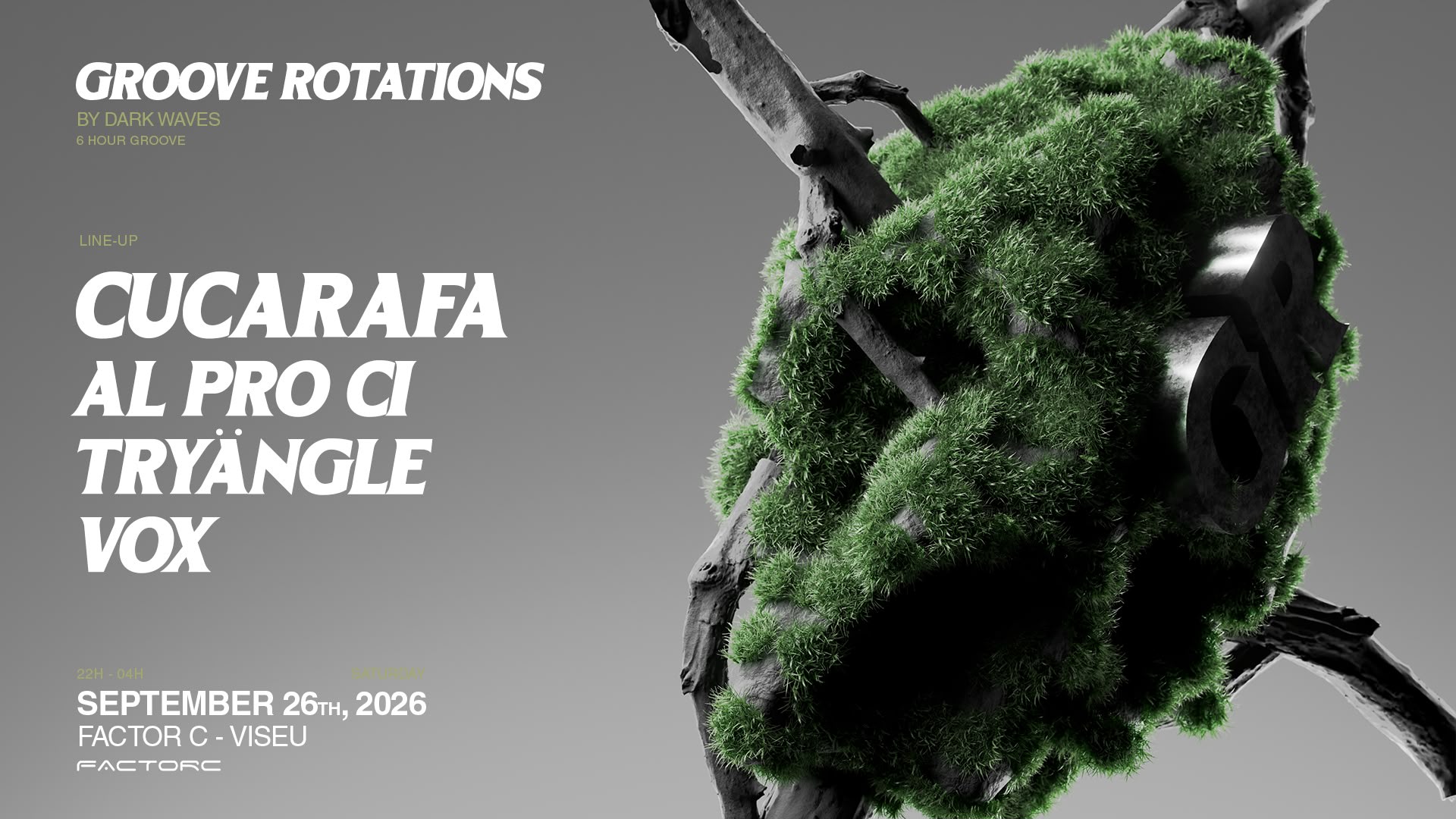 Groove Rotations | Factor C | Viseu