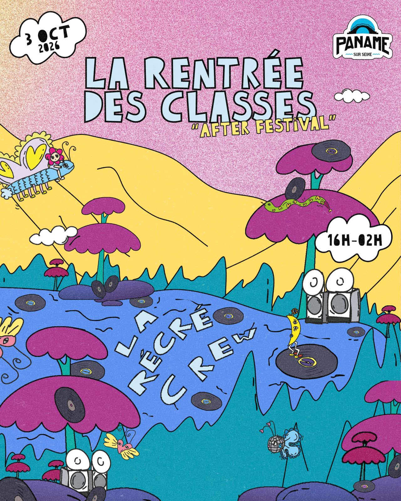 La Rentrée Des Classes (After Festival) @ Paname Sur Seine