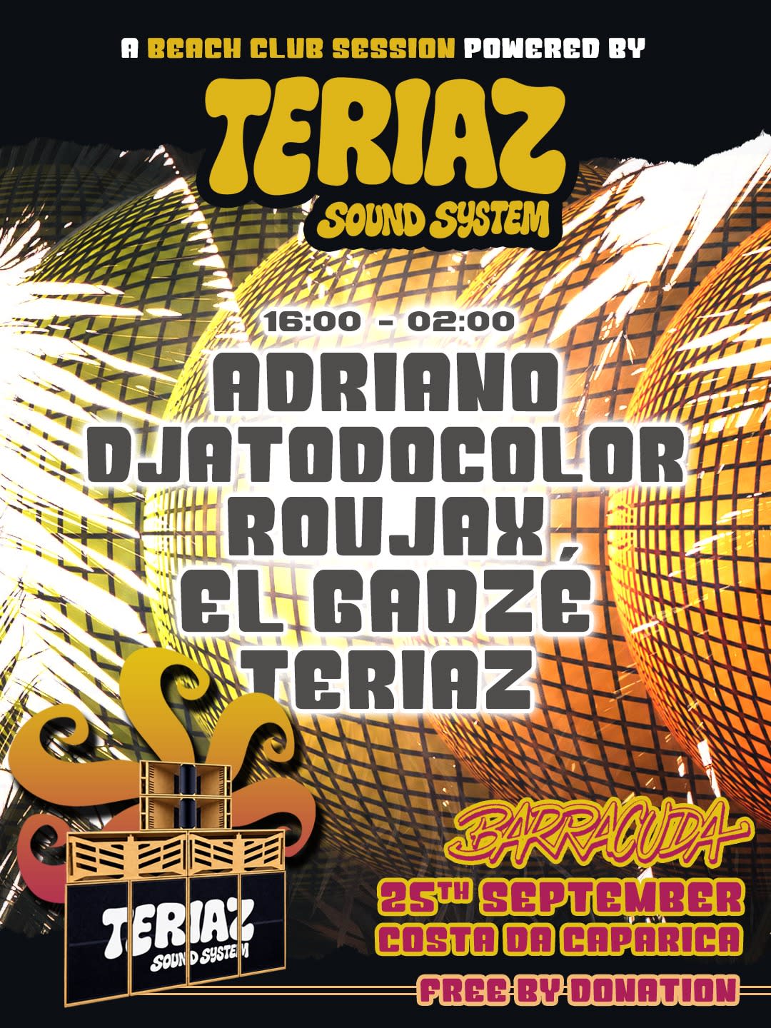 Teriaz Sound System Beach Club Session