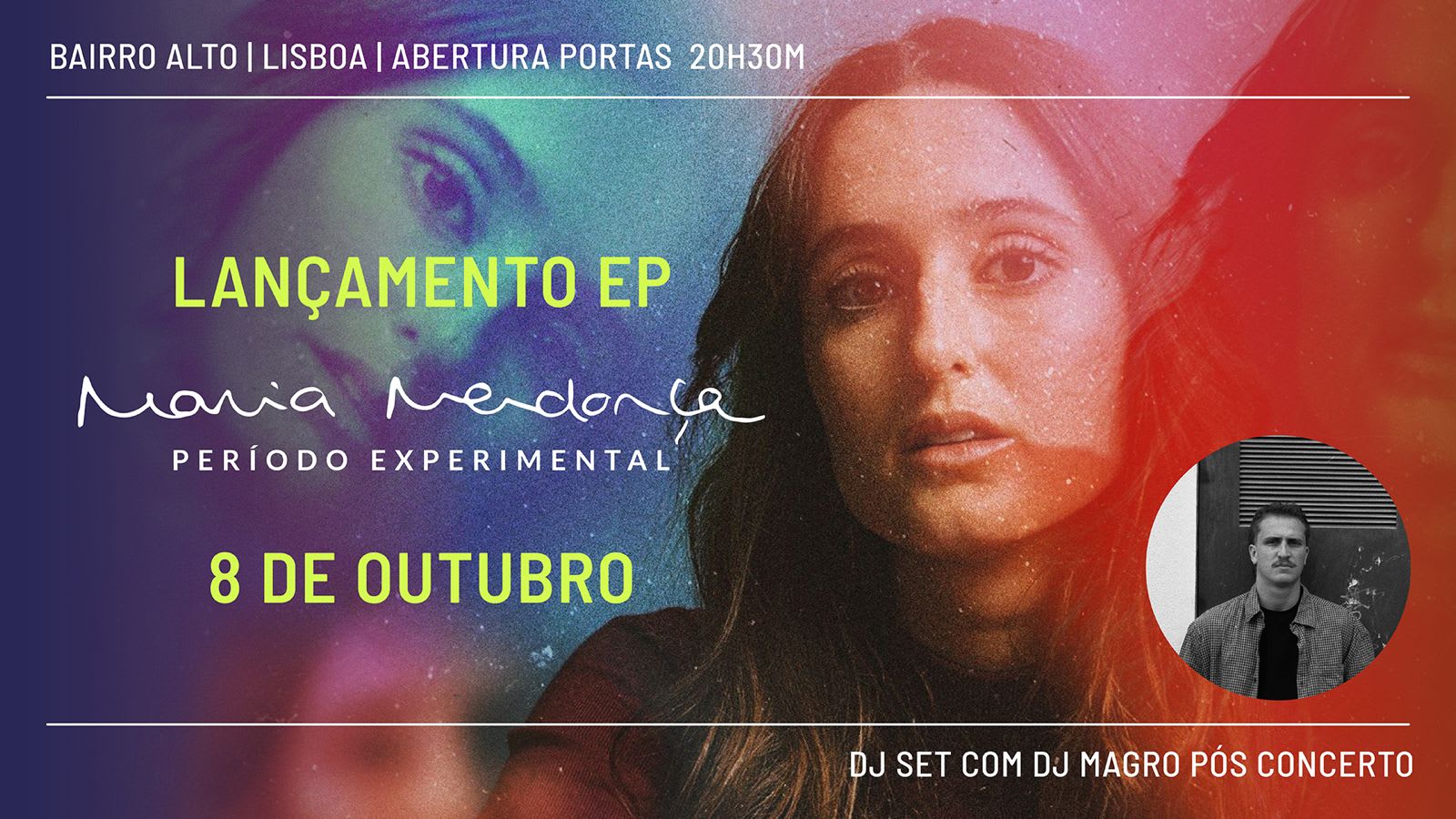 Maria Mendonça - "Período Experimental" Ao Vivo