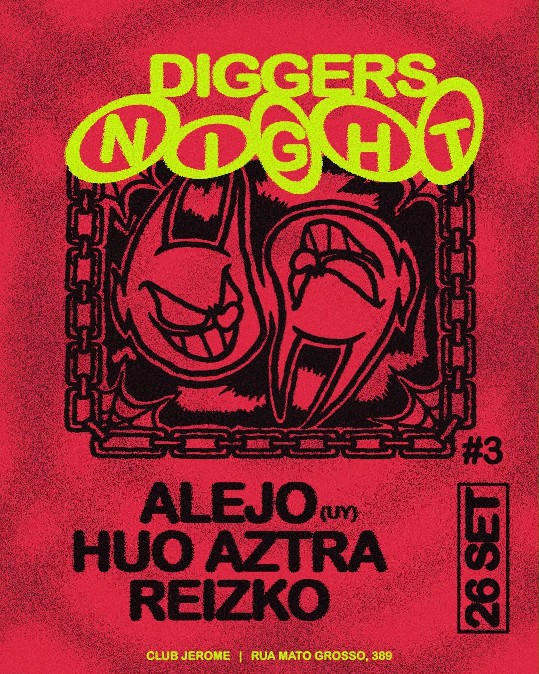 Diggers Night #003 - Club Jerome