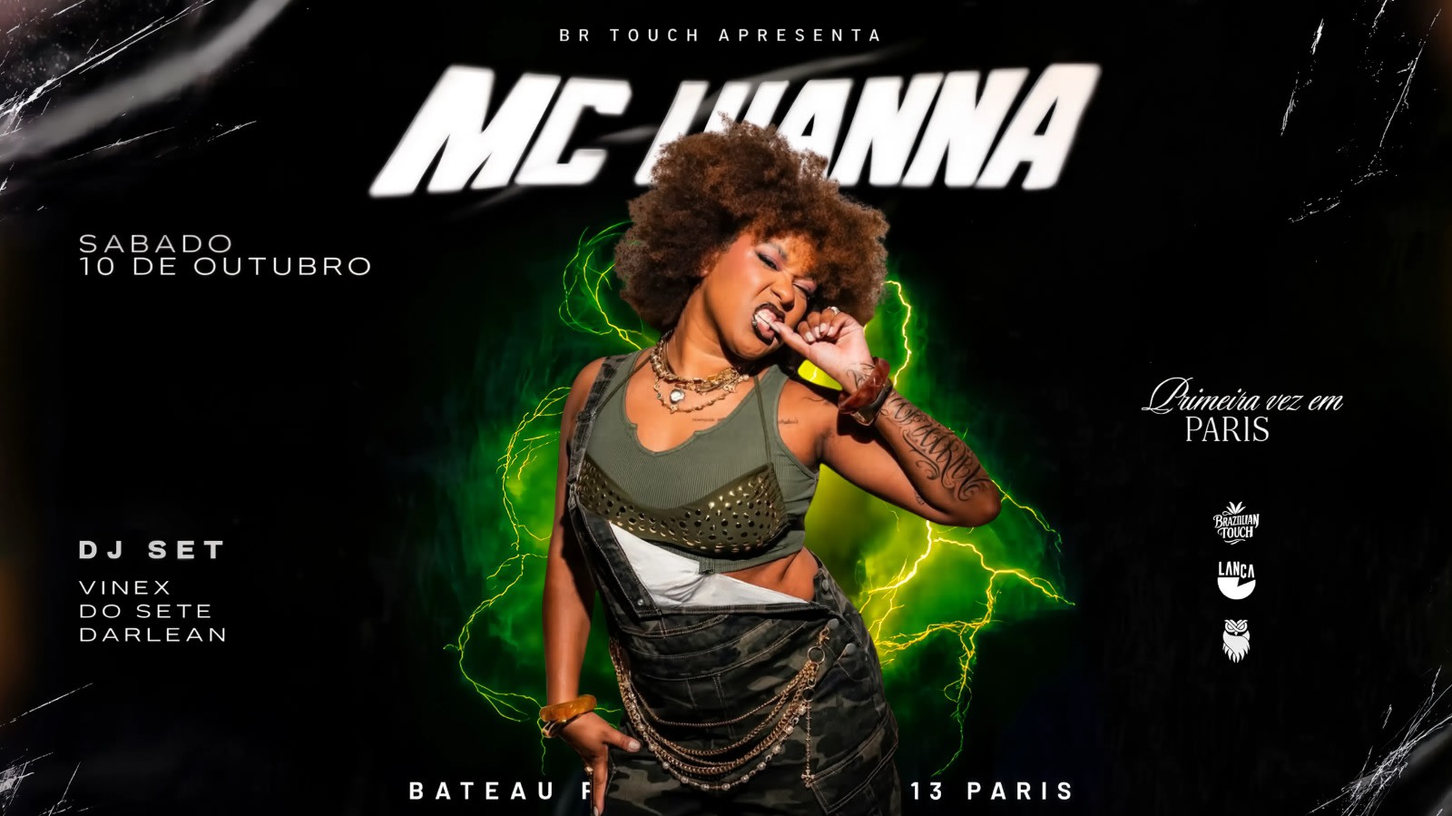MC Luanna Show - 1ère Fois À Paris