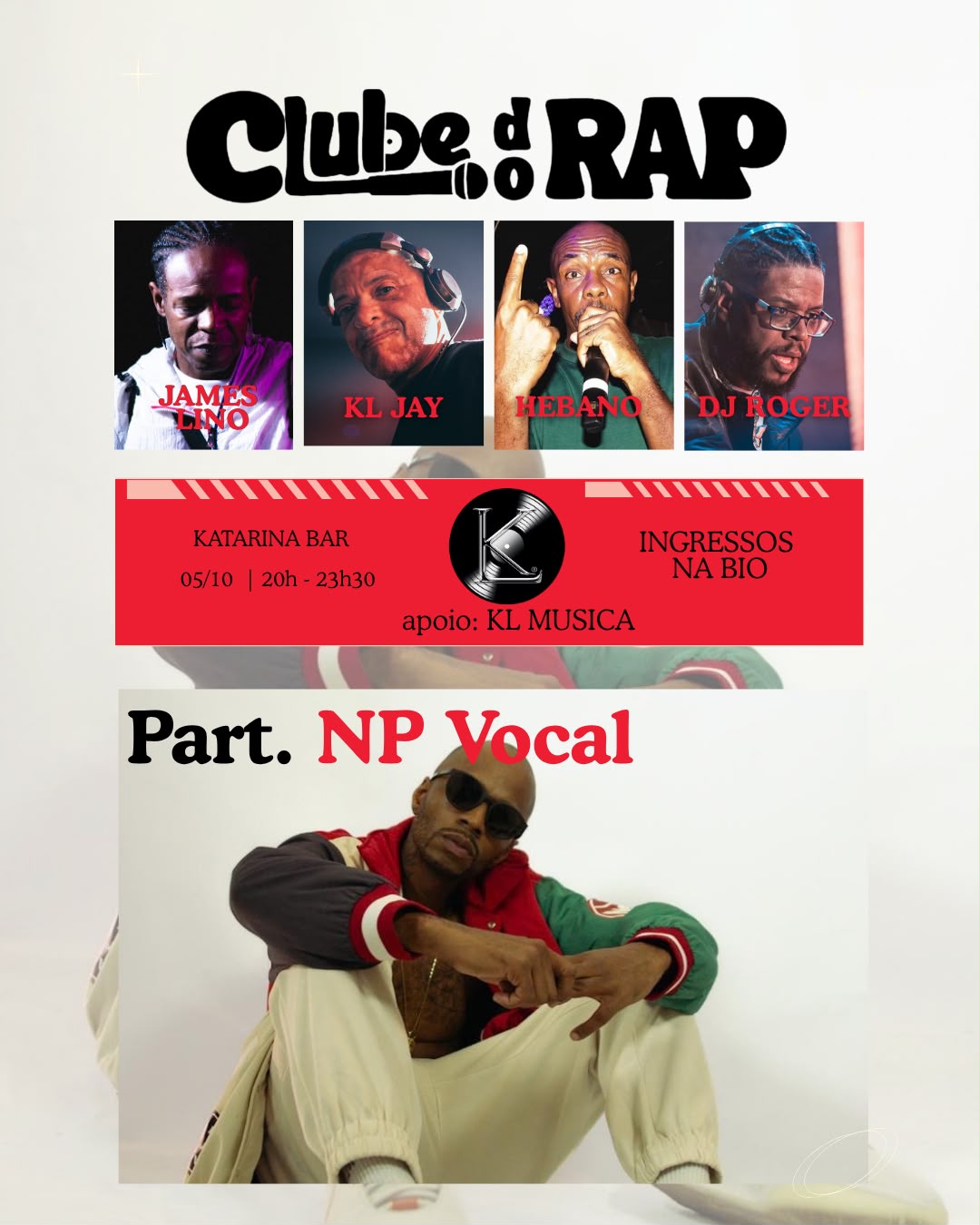 Clube Do Rap - Part. Np Vocal