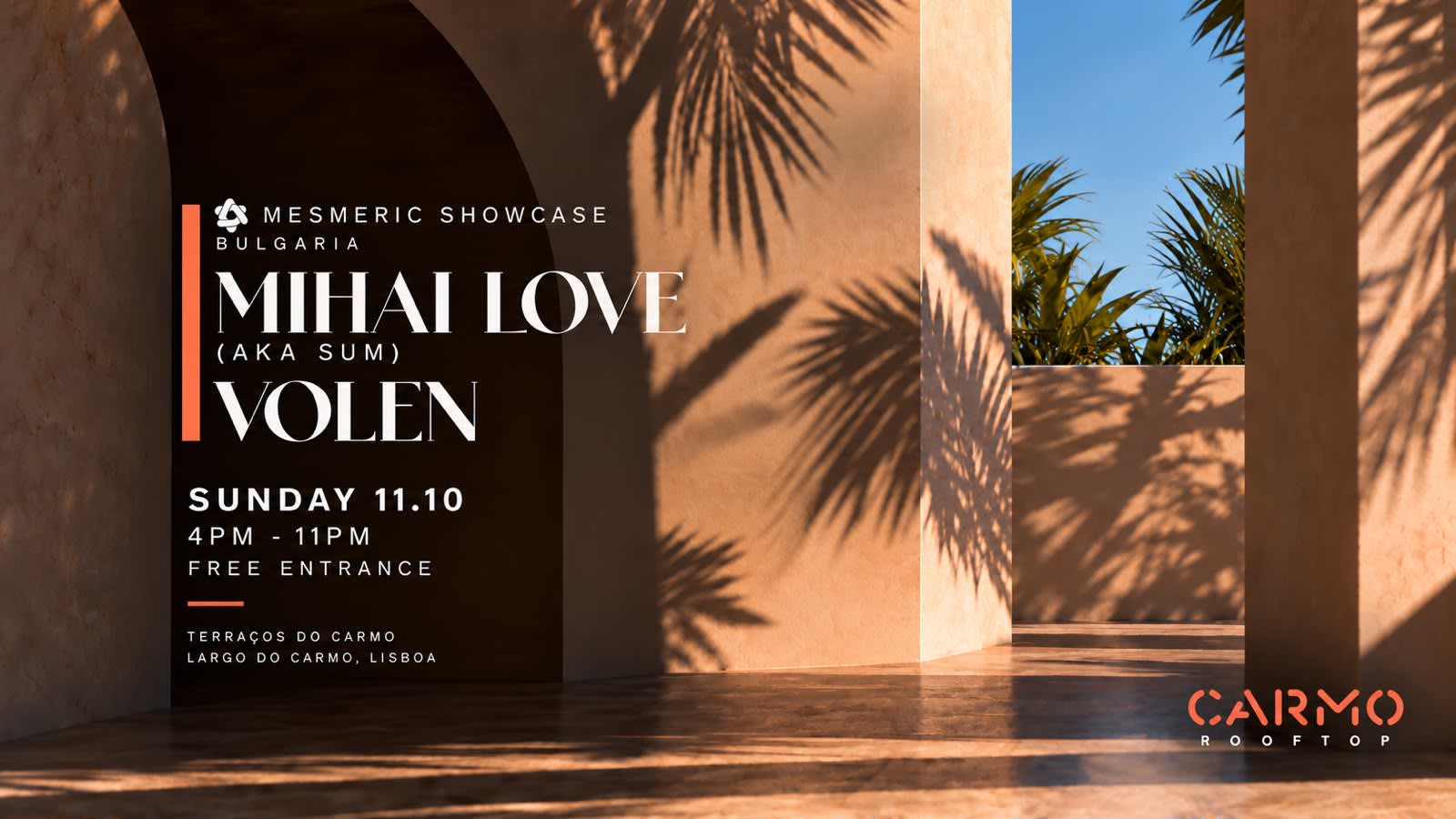 Mesmeric Showcase Bulgaria At Carmo Rooftop