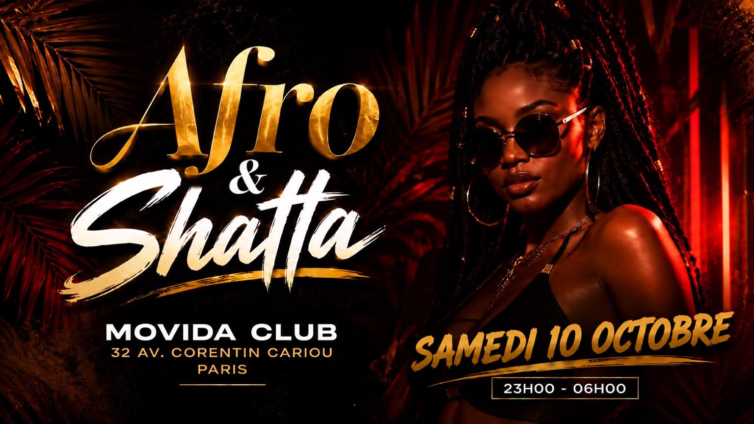 Afro & Shatta - Samedi 10 Octobre