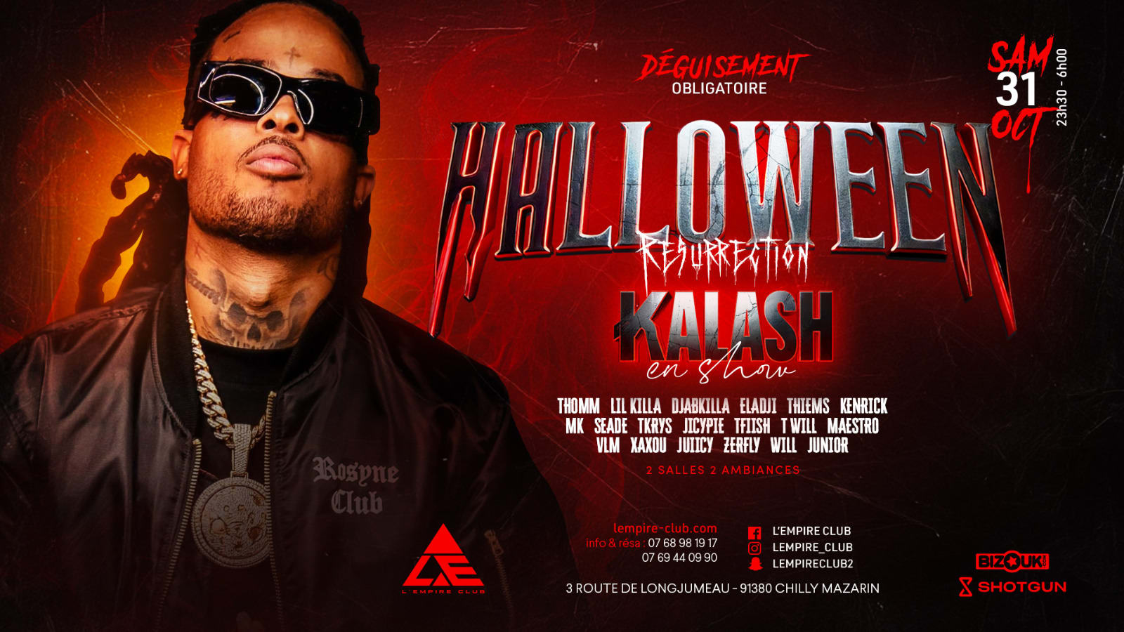 Halloween Ressurection Kalash