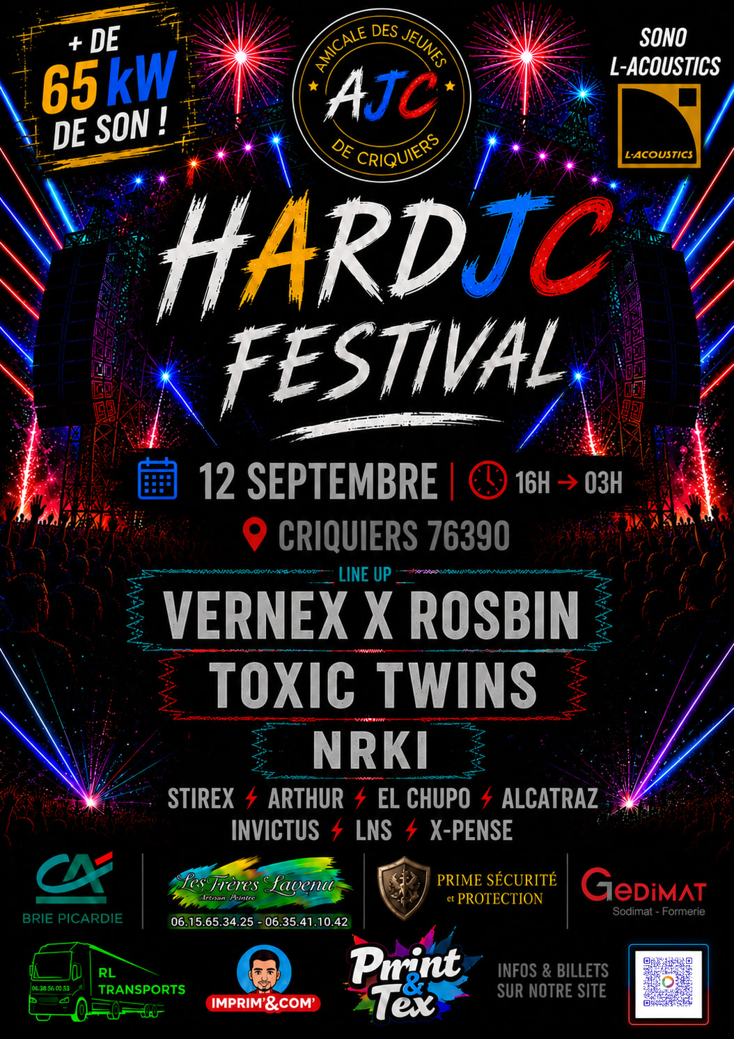 Hardjc Festival 1er Festival Hardmusic&Uptempo/ Du Secteur !
