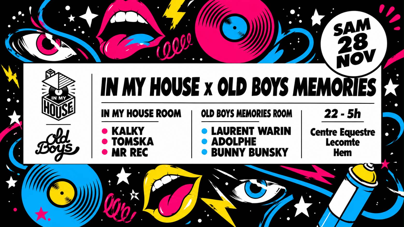 In My House X Old Boys Mémories Winter Édition !!