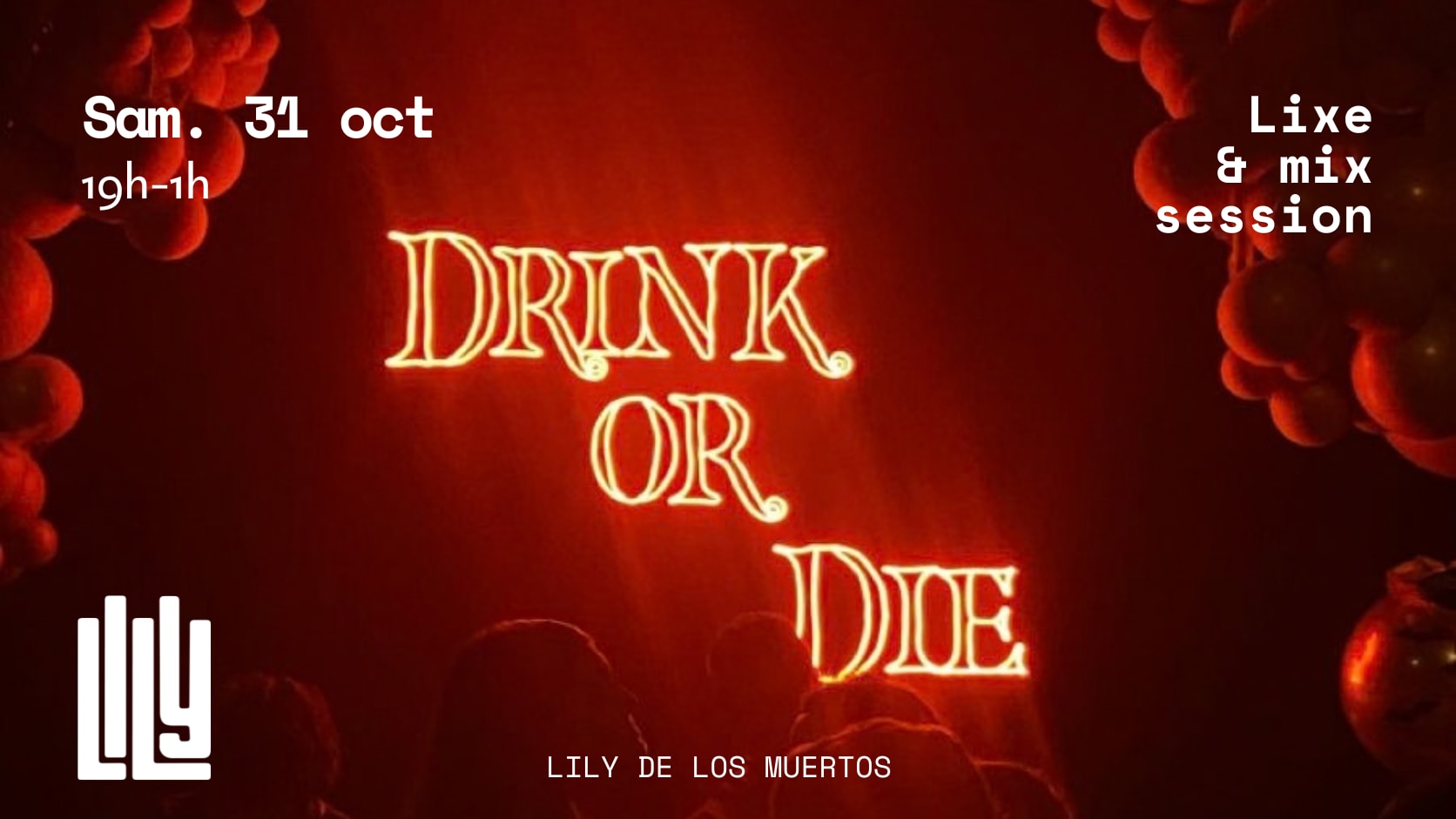 Día De Los Muertos - Halloween Party Chez Lily