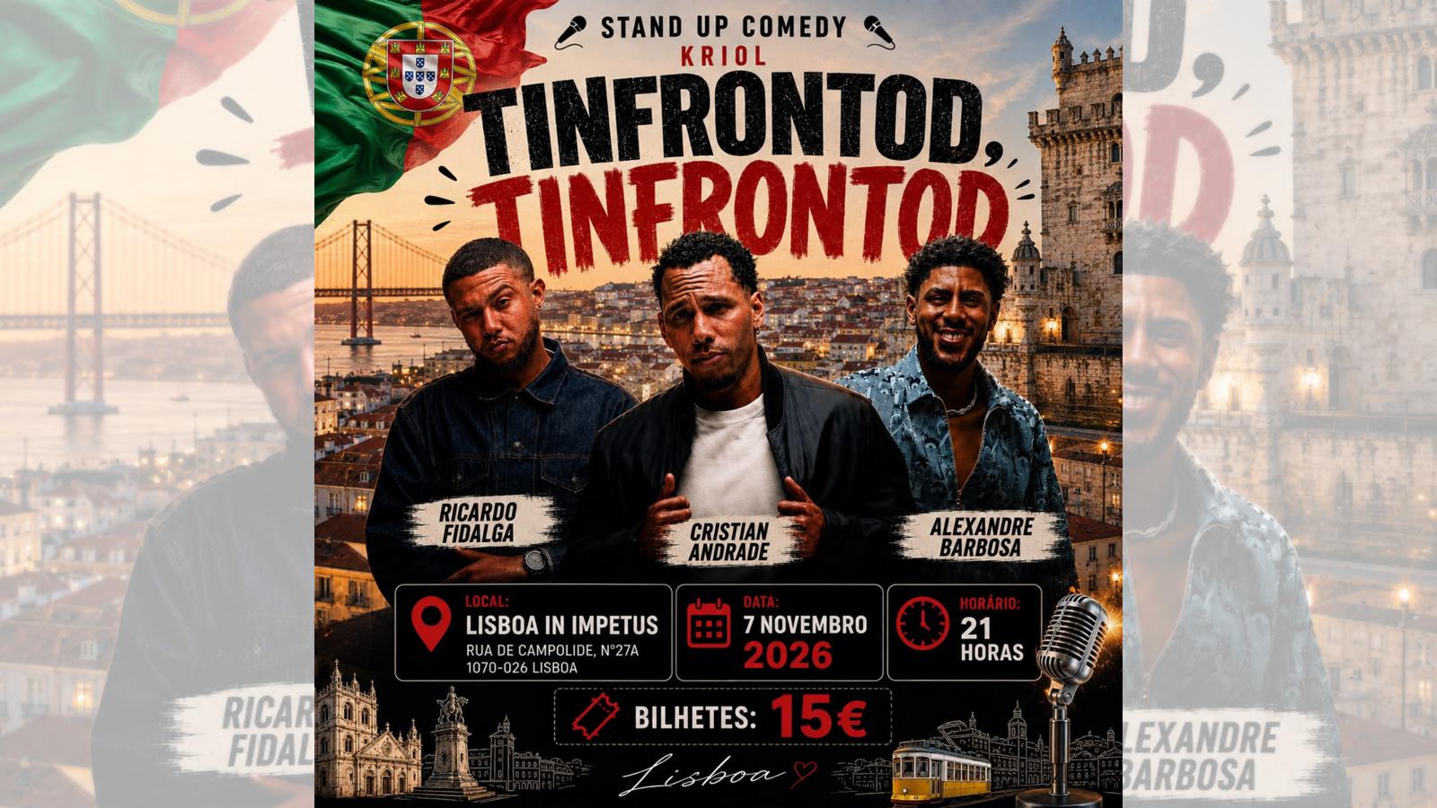 Tinfrontod Tinfrontod - Stand Up Comedy Kriol