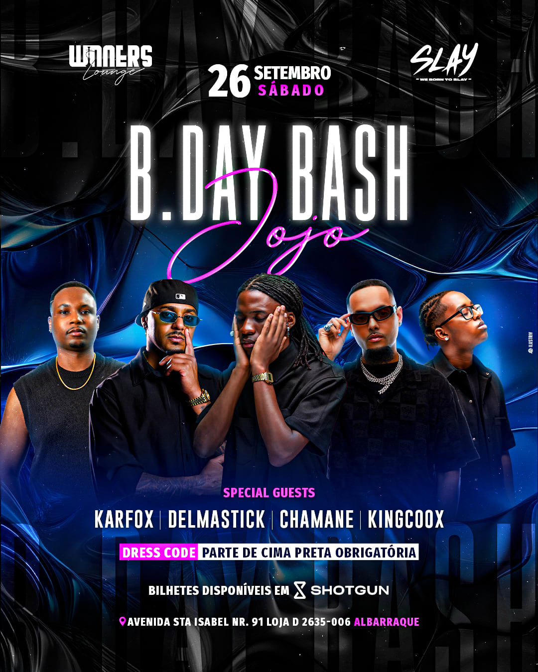 Jojo B-Day Bash | Winners