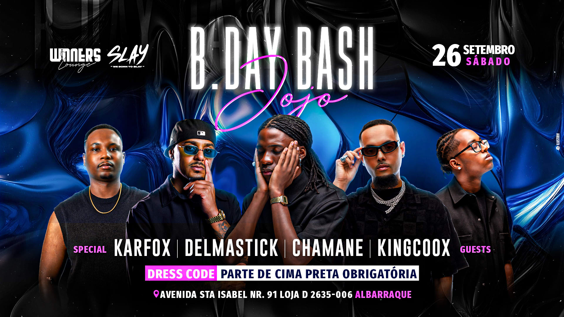 Jojo B-Day Bash | Winners