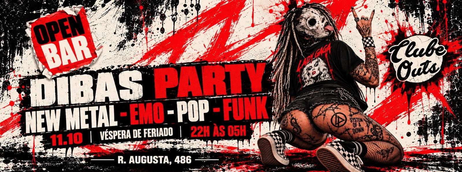 Dibas Party | Open Bar | New Metal - Emo - Pop - Funk