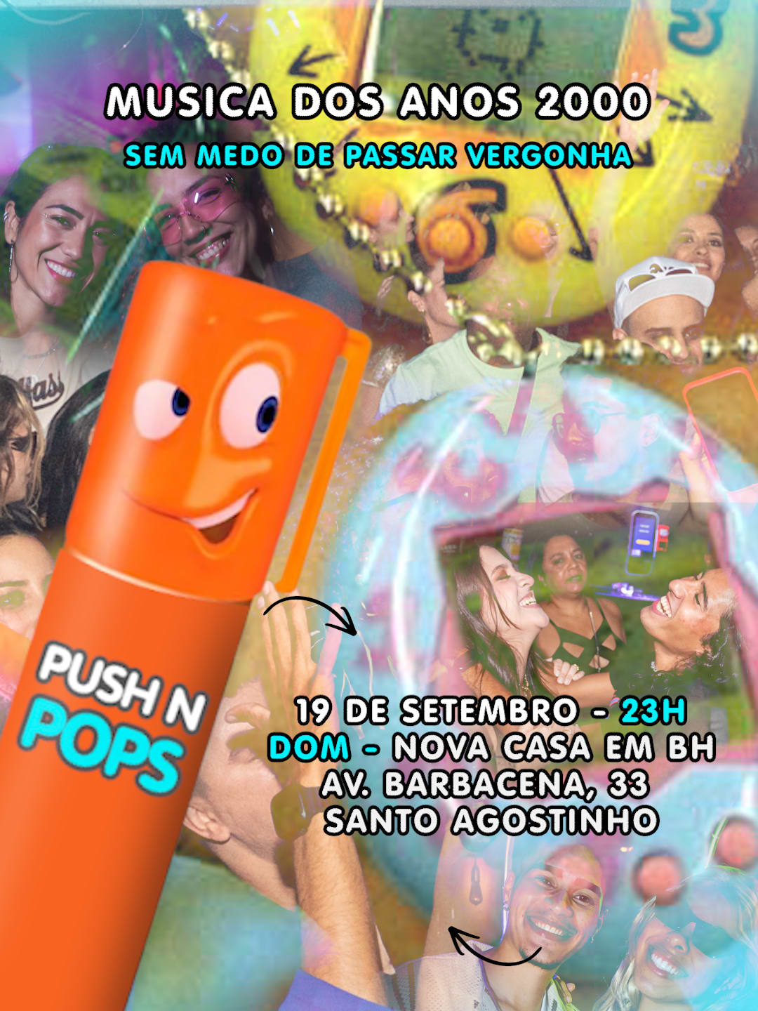 Push N Pops - A Festa Dos Anos 2000