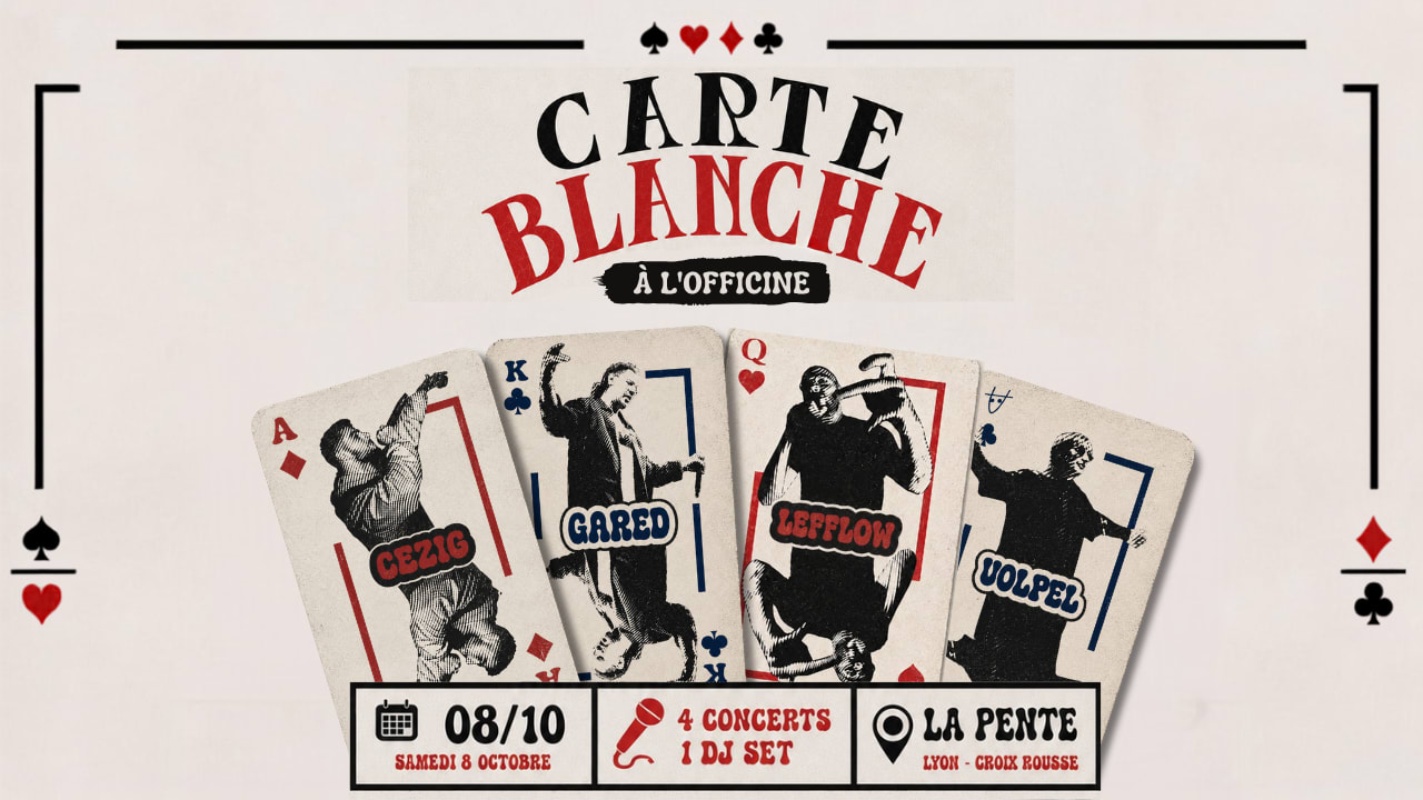 Carte Blanche À L'officine [Rap / Hip-Hop]