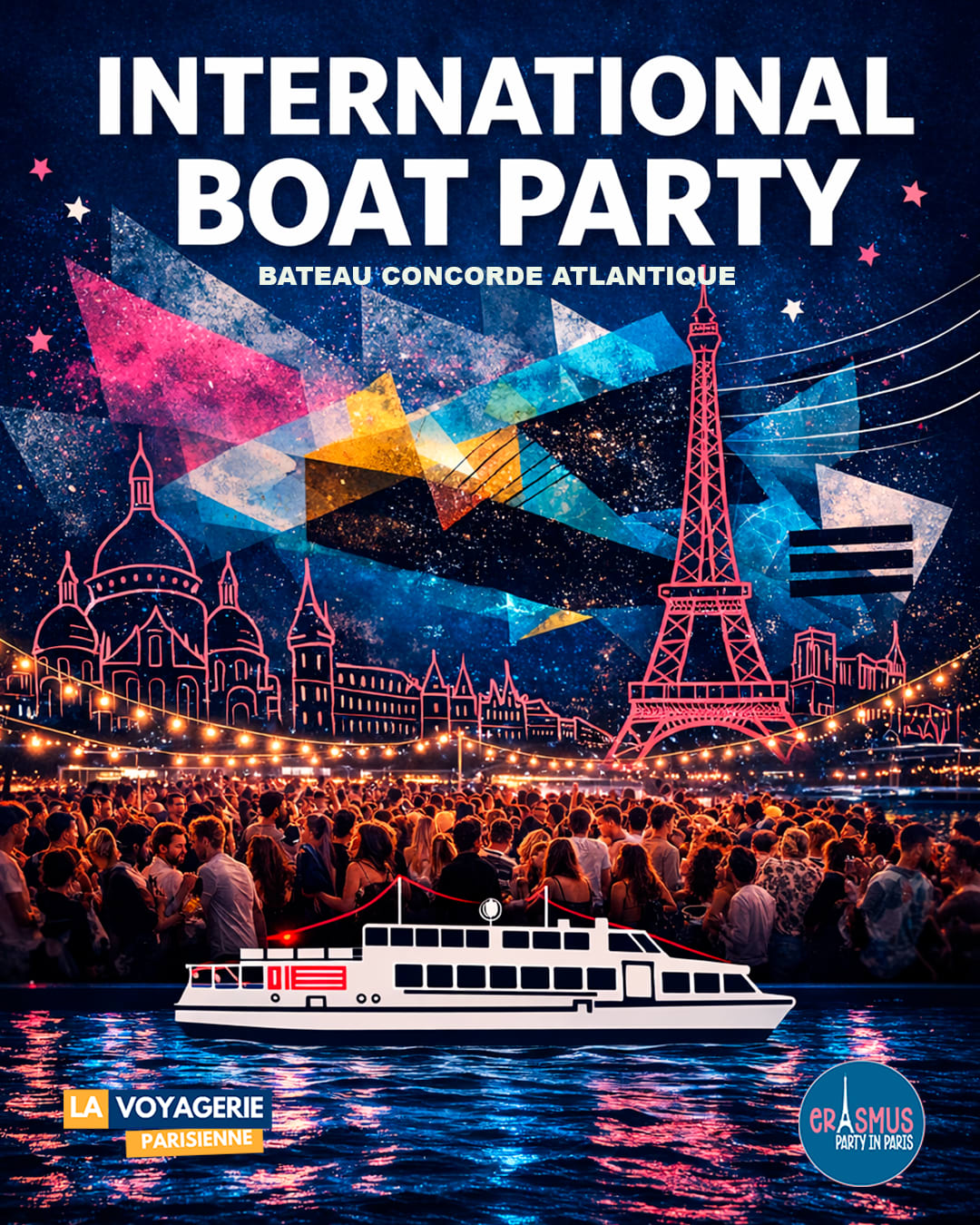 International Erasmus Boatparty ! 03/10/2026