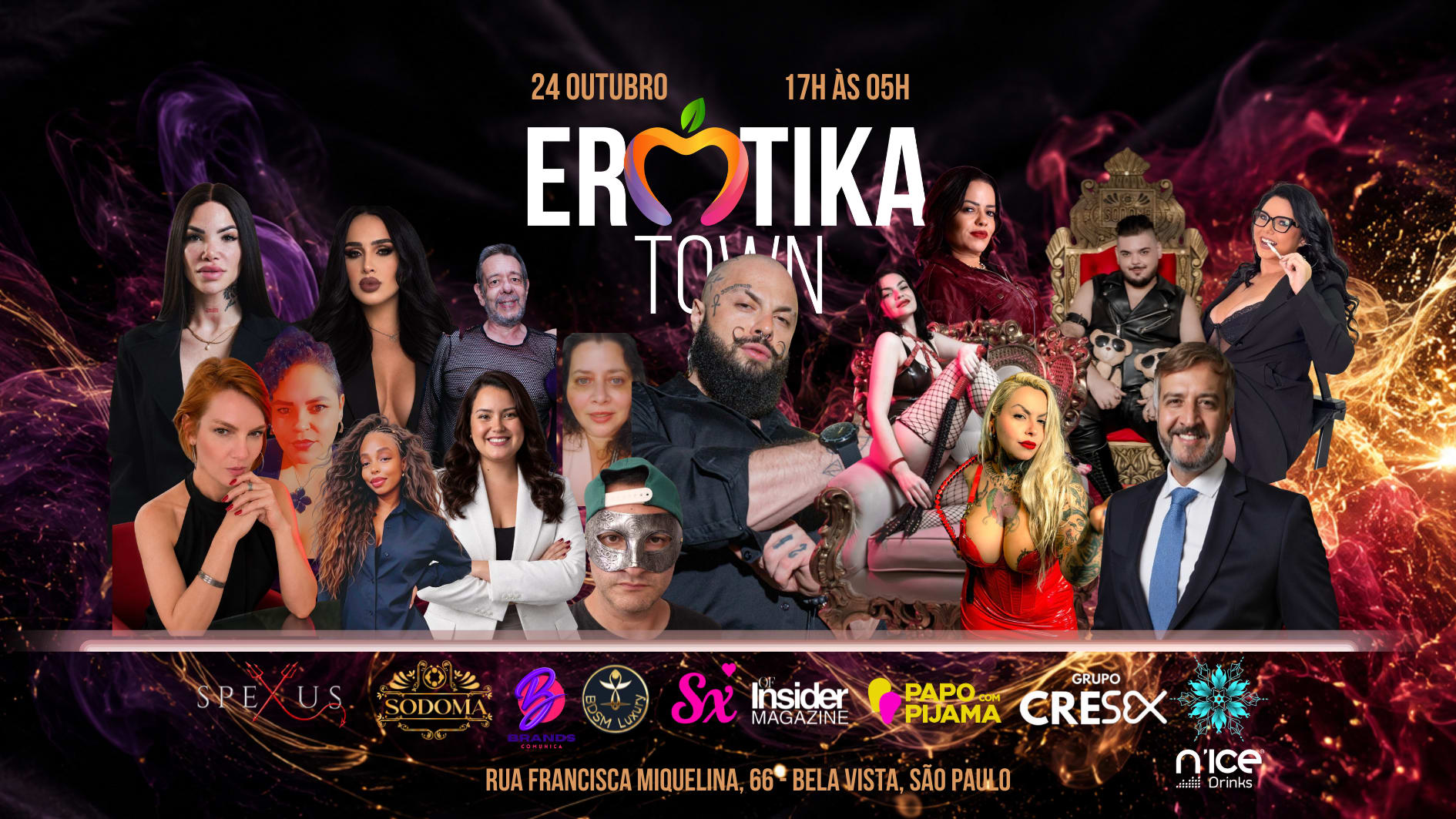 Erotika Town 2ª Edição | Festival De Sexualidade E Fetiche