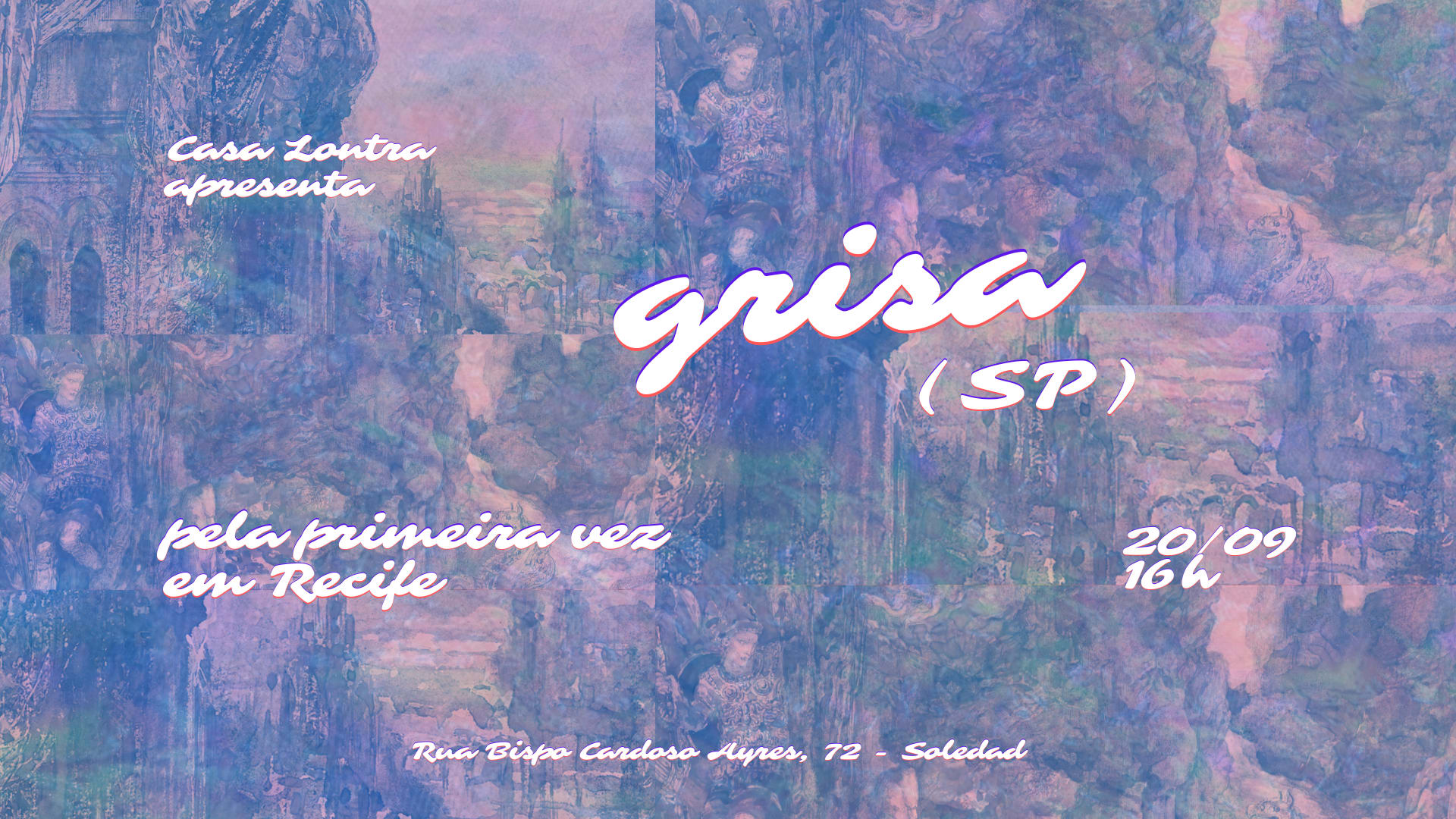 Grisa | Composições Sinestésicas: Som E Pintura | Spa Recife
