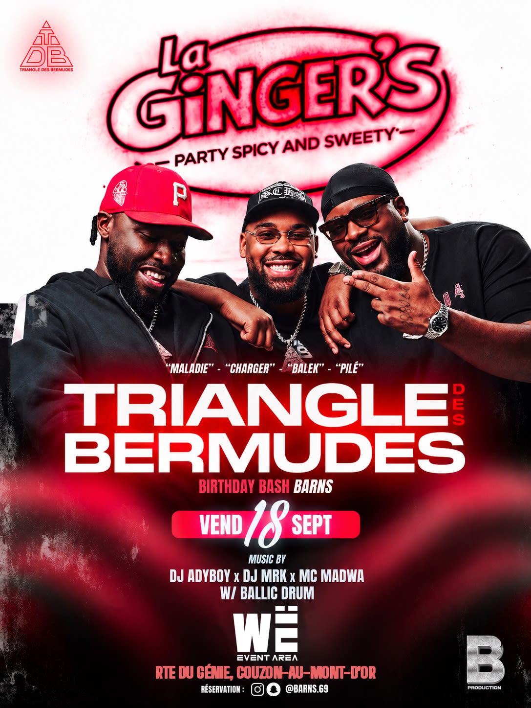 La Ginger's X Triangle Des Bermudes In Wë Club