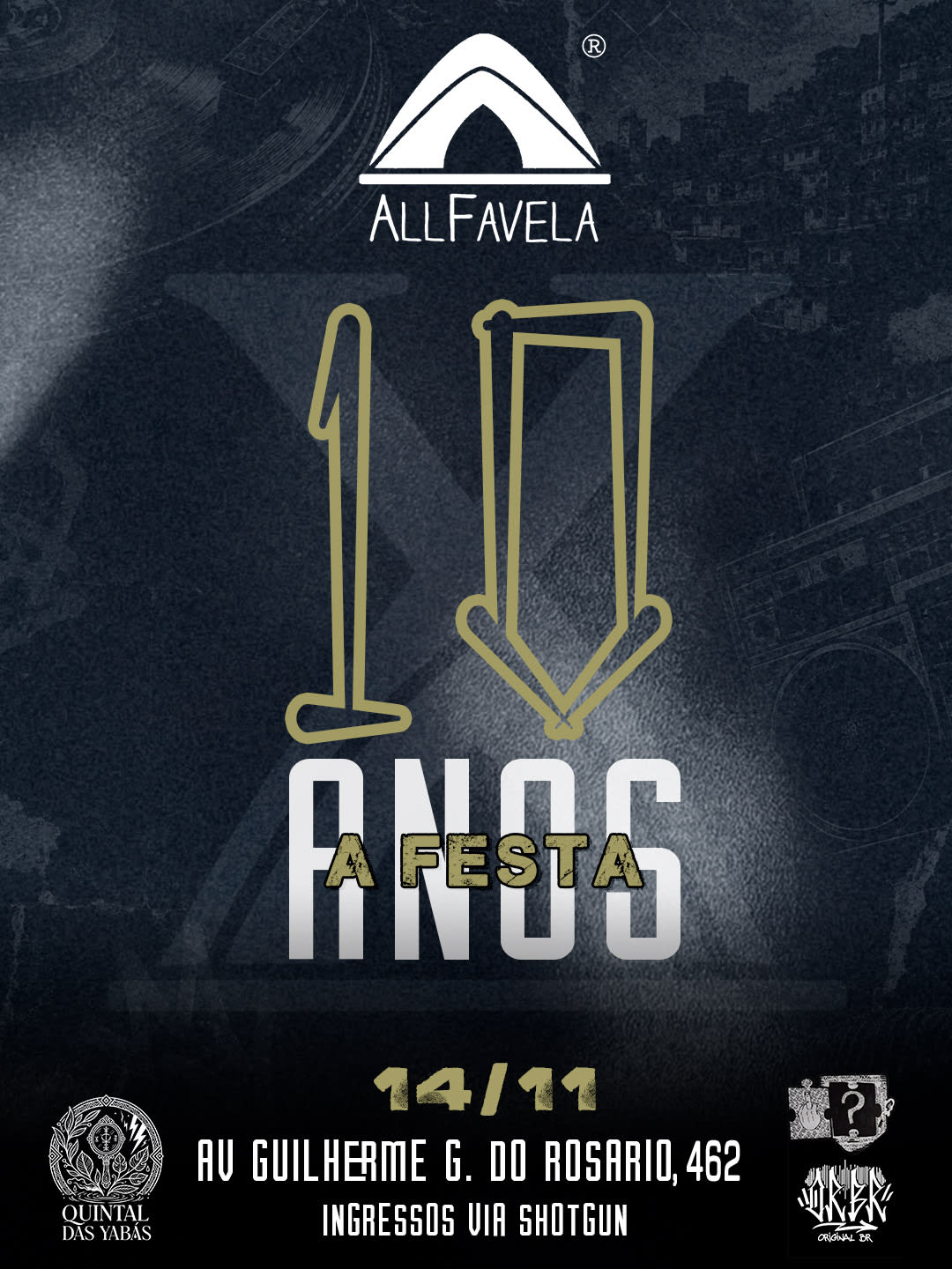 Allfavela 10 Anos