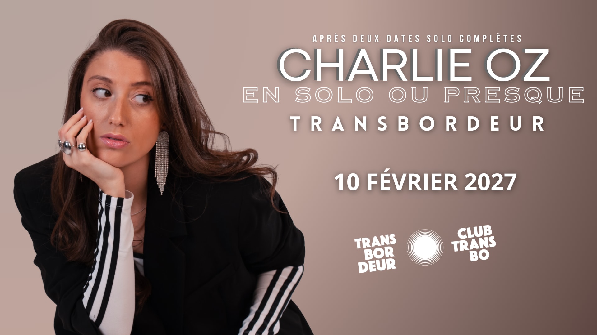 Transb'oz : Charlie Oz - 10 Fevrier 2027