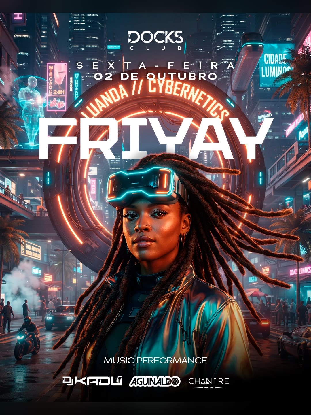 Friyay — Luanda // Cybernetics 🌆 | 02 Out