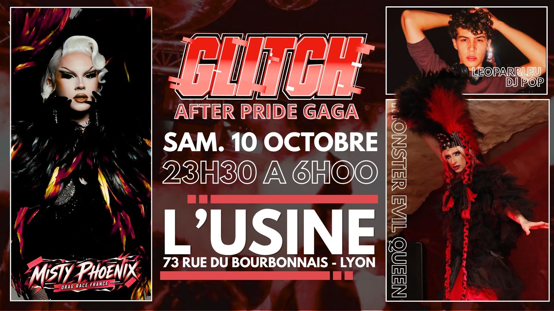 Glitch : After Pride Lady Gaga