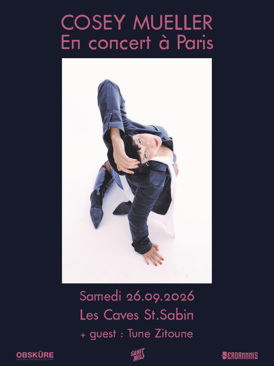 Cosey Mueller, En Concert À Paris + Guest : Tune Zitoune
