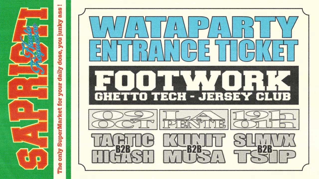 Sapristi X Haute-Fréquence Présentent Wataparty