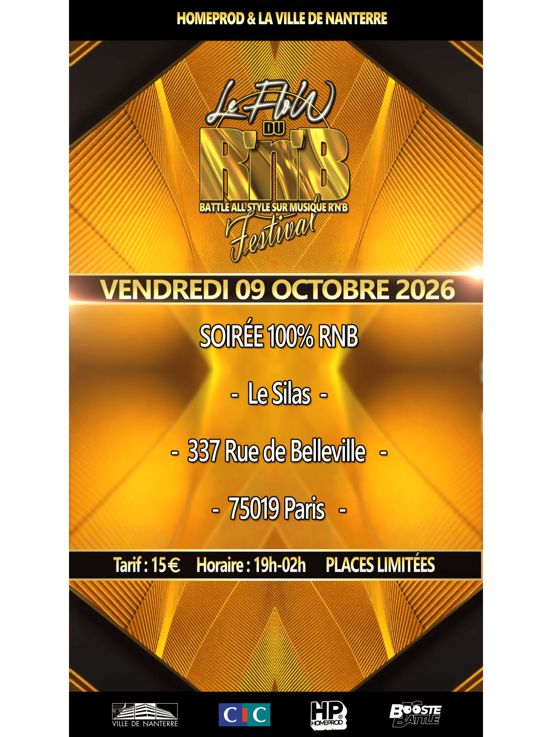 Soirée 100% Rnb