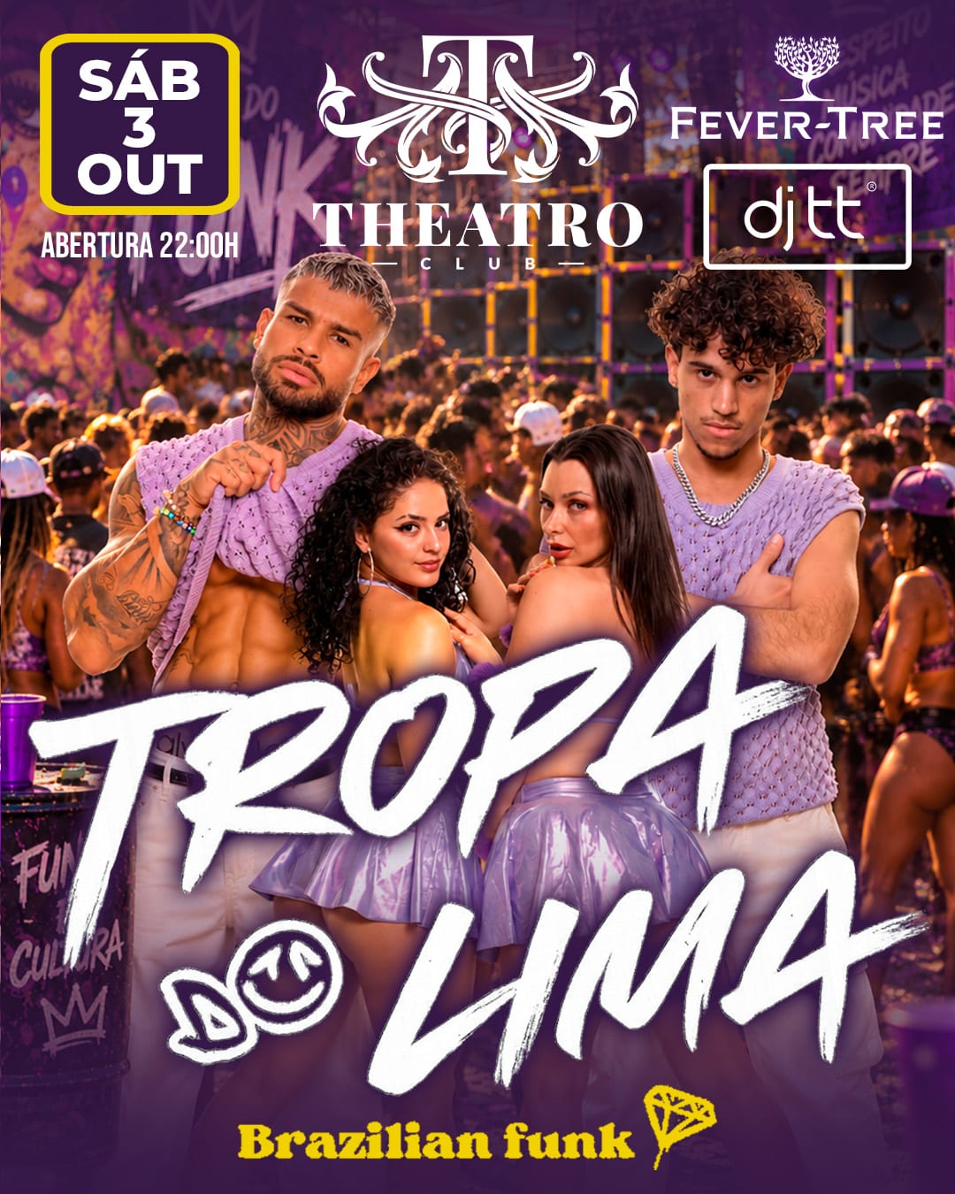 🔥🇧🇷 Tropa Do Lima No Theatro Club! 🇧🇷🔥