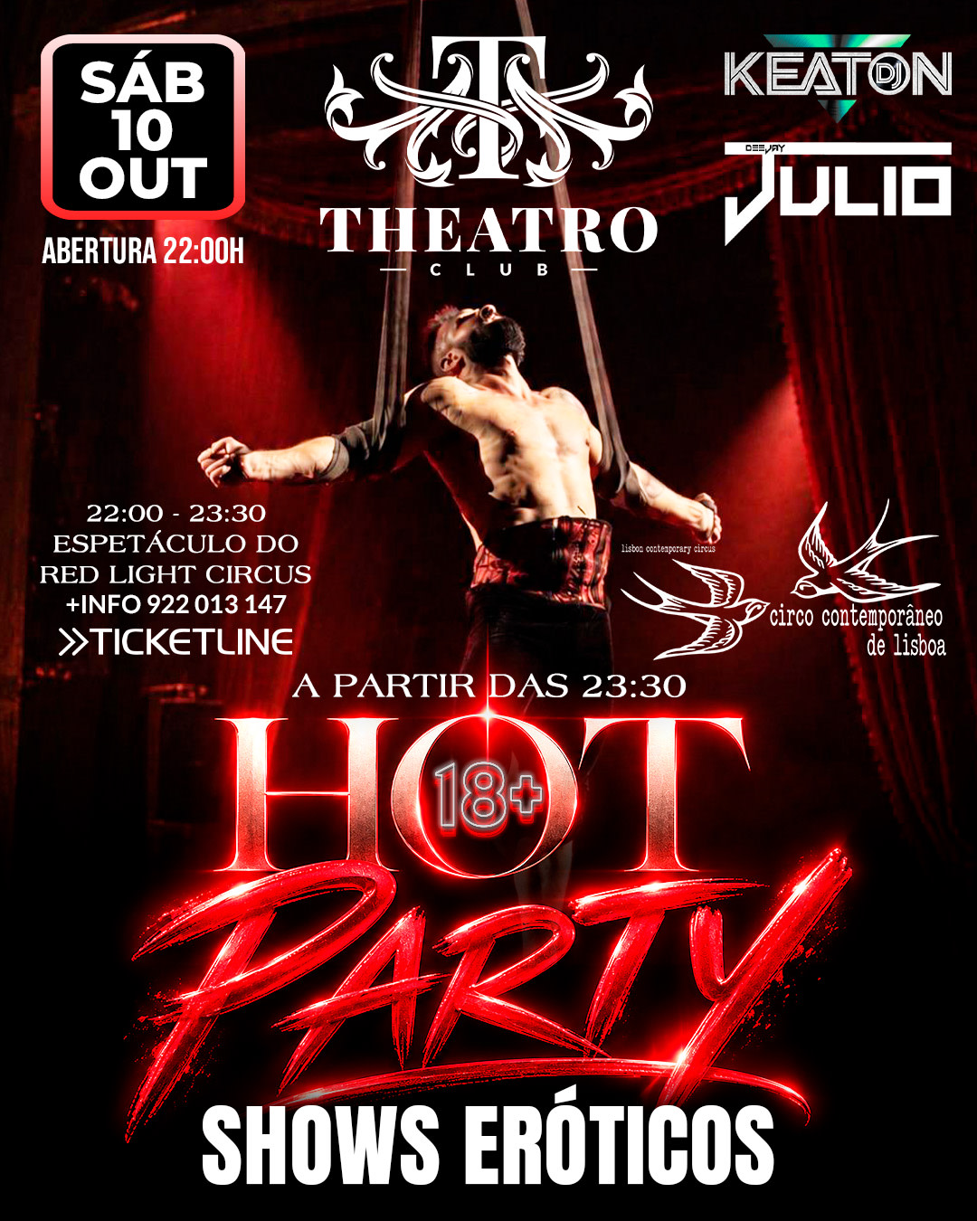 🔥 Hot Party No Theatro Club 🔥