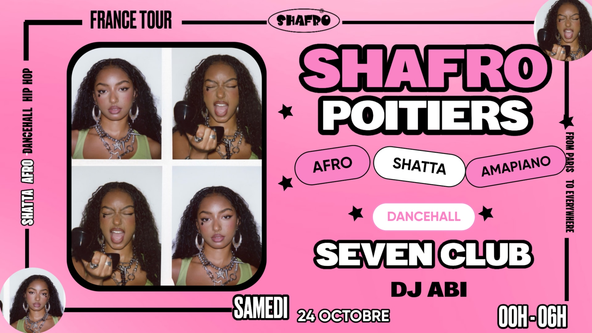 Shafro @Poitiers 1st Time :  Afro, Shatta,Amapiano