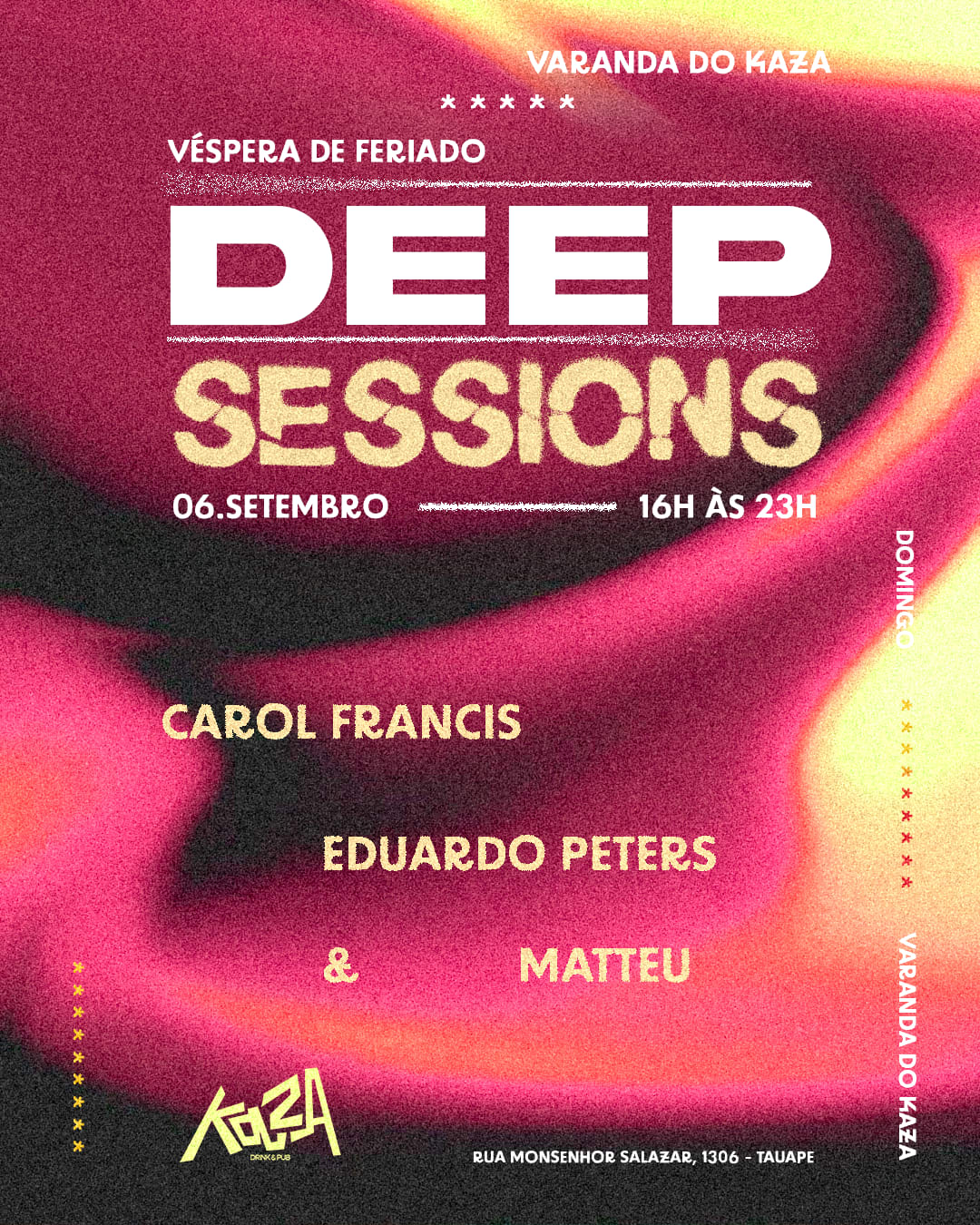 Deep Sessions (Convite Free)