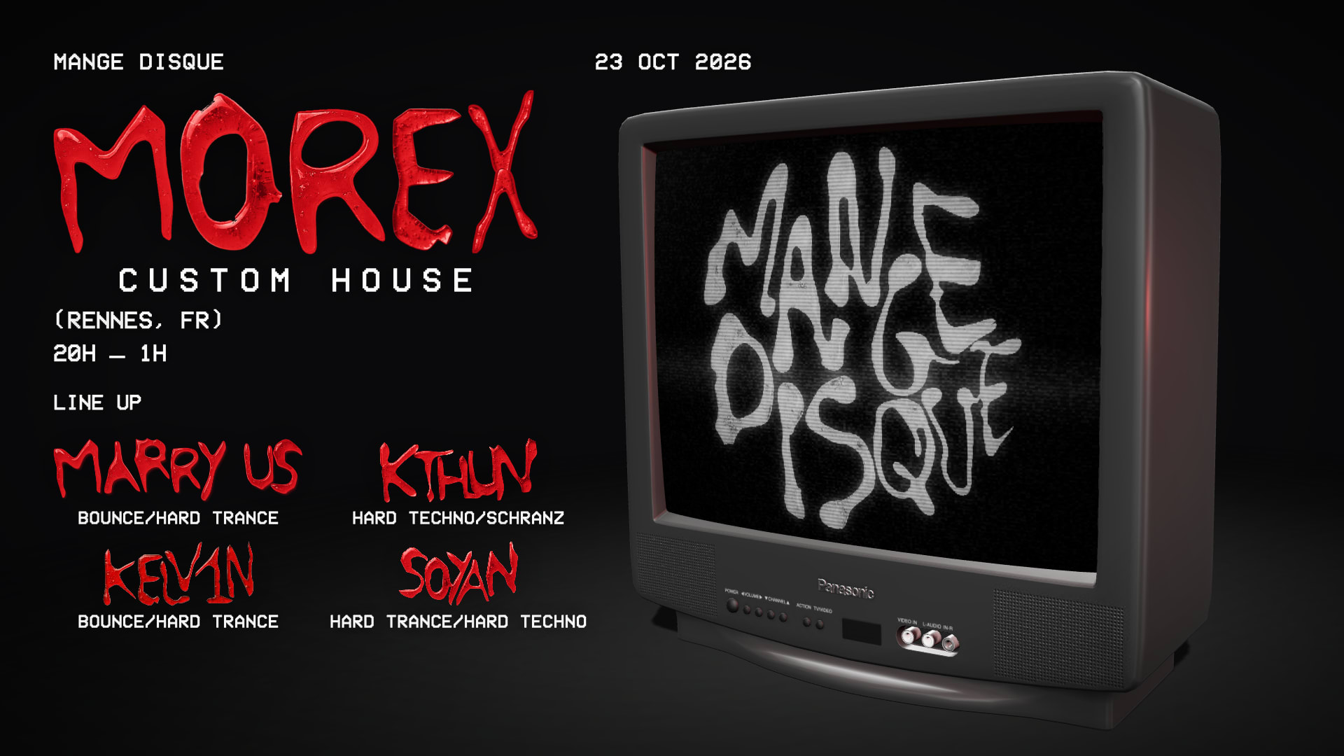 Mange Disque // Morex Custom House
