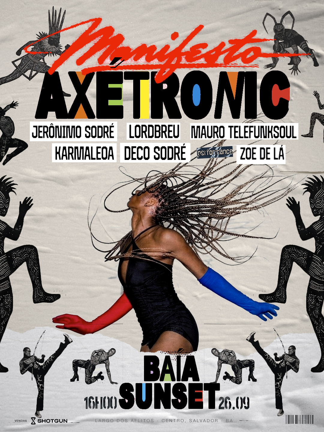 Manifesto Axétronic - 26/Set @ Baía Sunset