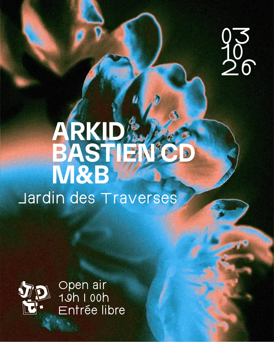 Open Air Arkid, Bastien CD & M&B • Jardin Des Traverses