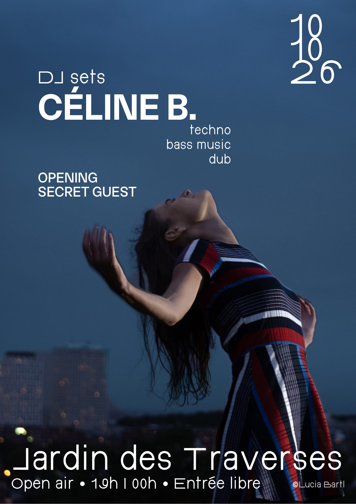 Open Air Céline B. & Secret Guest • Jardin Des Traverses
