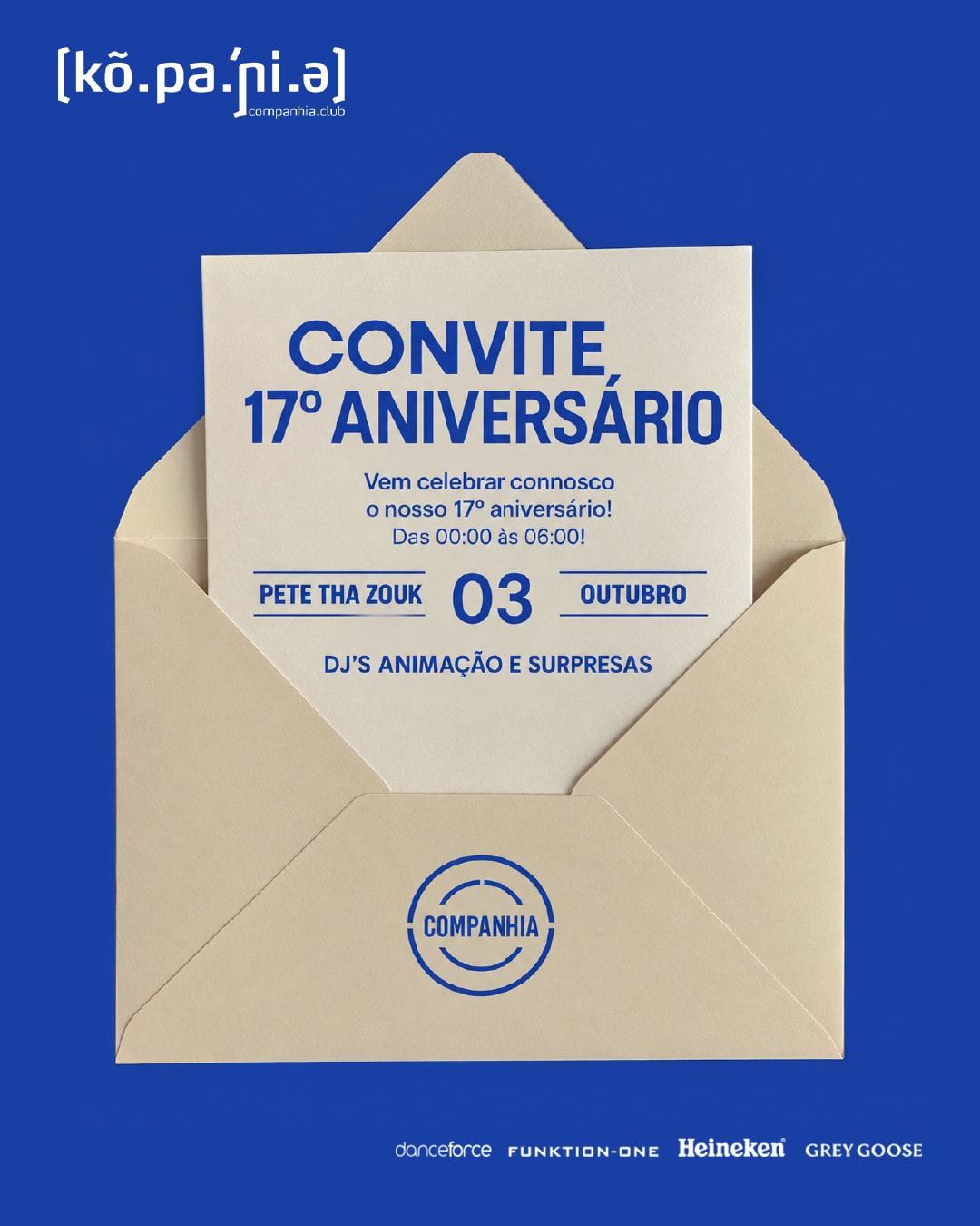 17º Aniversário Companhia Club - Pete Tha Zouk
