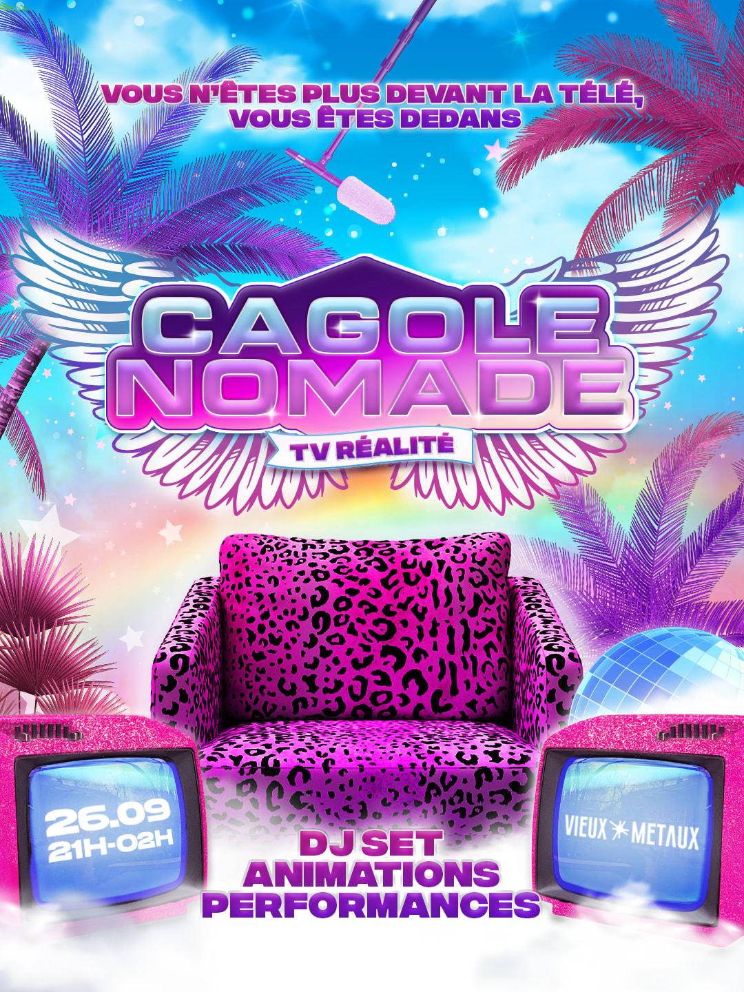 Cagole Nomade — Télé-Réalité