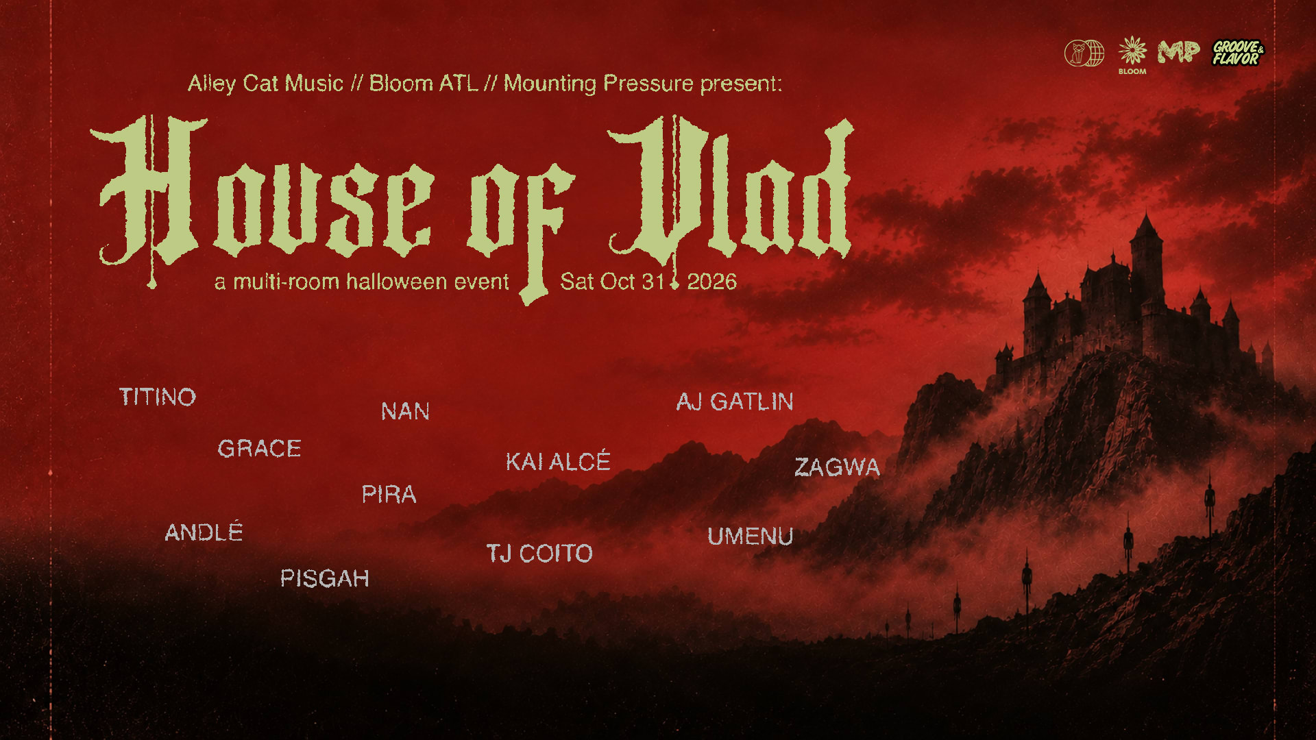Atlanta Underground Halloween Party - House Of Vlad
