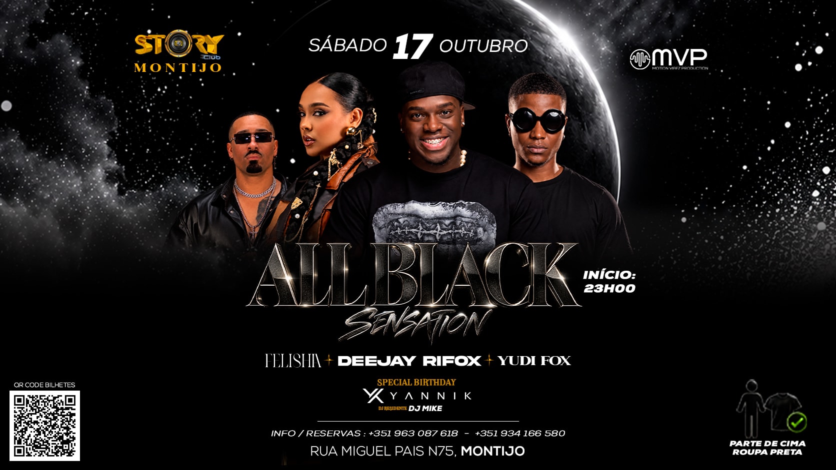 All Black Sensation Dj Rifox, Yudi Fox & Felishia  Dj Yannik