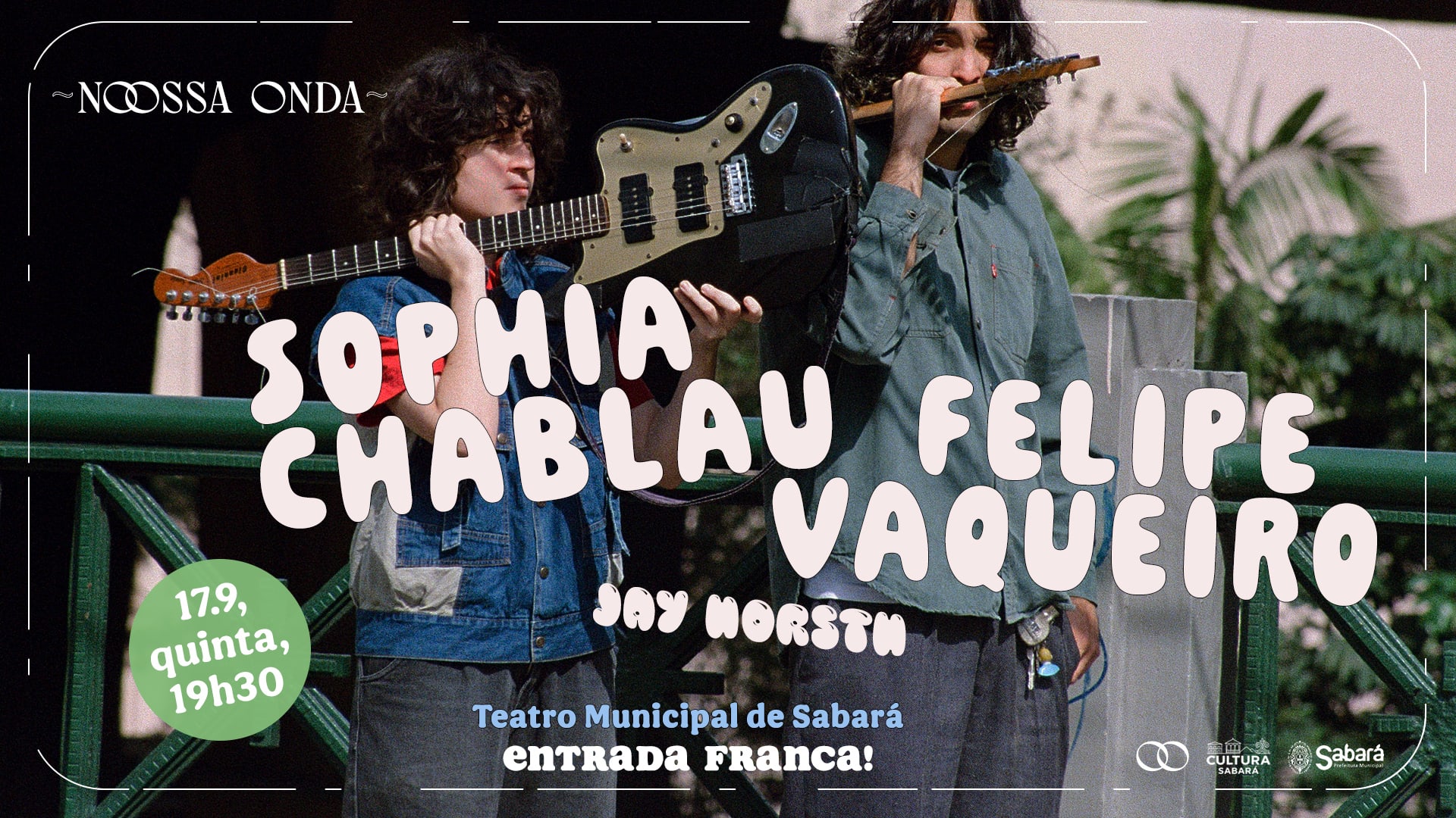 Sophia Chablau E Felipe Vaqueiro _ Nossa Onda